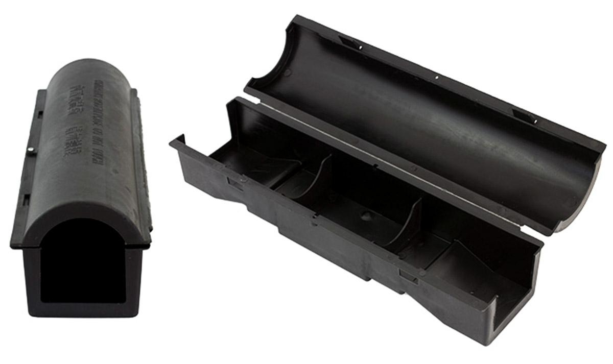 OD10--Karmnik deratyzacyjny, niezwykle skuteczny w walce z myszami i szczurami! Bardzo dobrze sprawdza się w walce ze szkodnikami w pomieszczeniach, w których przebywają zwierzęta nieobjęte zwalczaniem - budowa tunelu uniemożliwia dostanie się do trutki zw