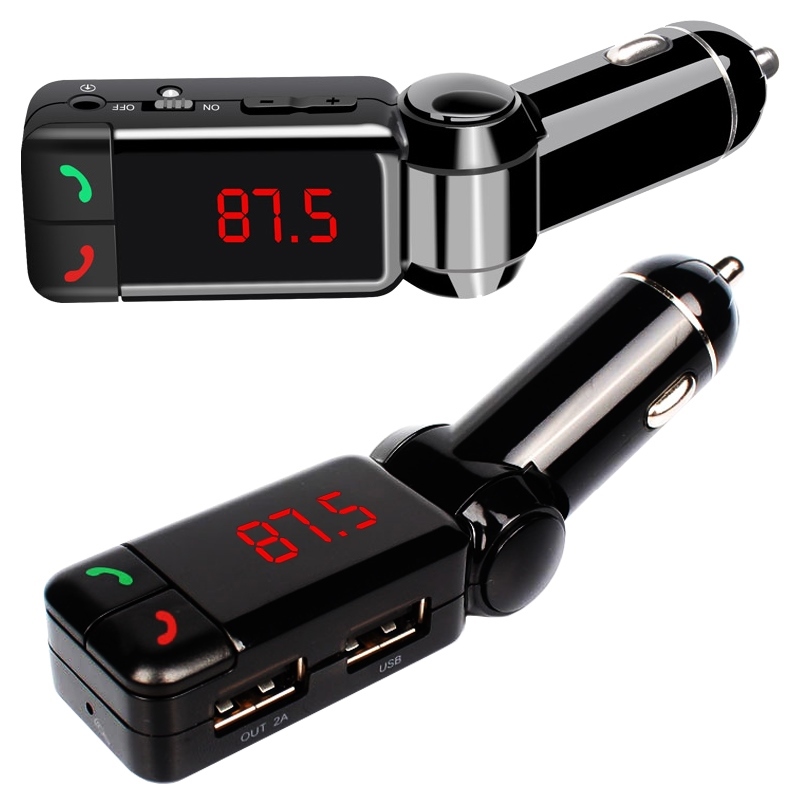 OG41--Bardzo zaawansowany, samochodowy transmiter FM w bardzo korzystnej cenie. Wyposażony został w moduł&amp;nbsp;Bluetooth i podwójny port USB oraz złącze Line-In. Posiada dodatkowo bardzo czytelny wyświetlacz! Idealny czasoumilacz na długie podróże 