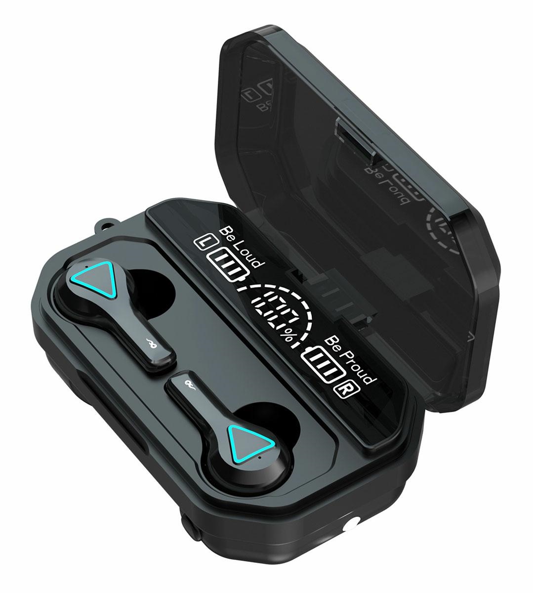 ZS2K--Wysokiej jakości słuchawki bezprzewodowe typu TWS (True Wireless). Wykorzystanie szybkiego modułu Bluetooth 5.0 umożliwia wygodne korzystanie z urządzenia (zasięg do nawet 10 metr&amp;oacute;w). Dołączona w zestawie kompaktowa stacja dokująca spe