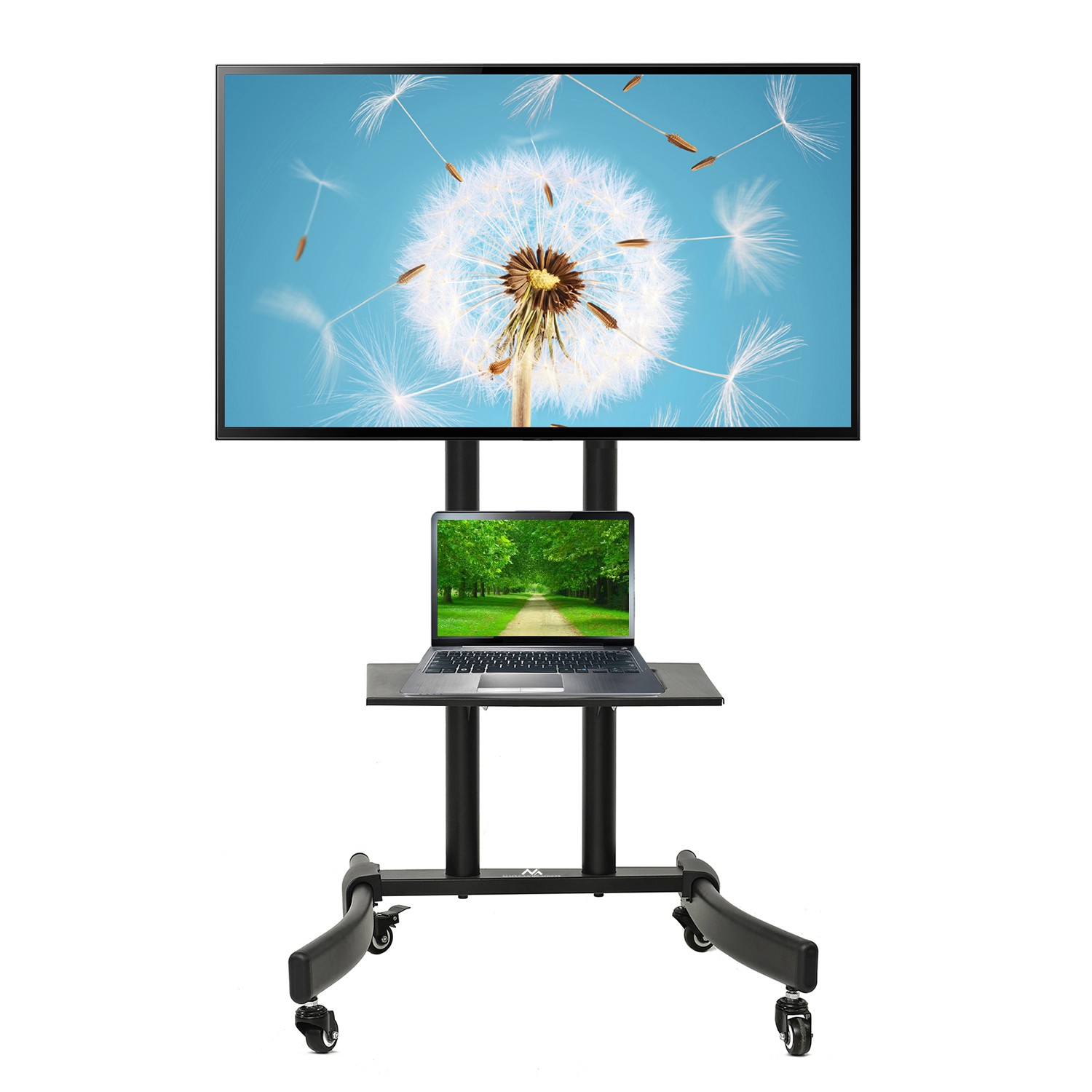 CEN-46249--Uniwersalny stolik stand z mocowaniem do montażu telewizorów LED, LCD, plazma, monitorów o wadze do 40 kg.Na wkomponowanym w stoliku uchwycie możemy zawiesić telewizor o maksymalnym rozstawie śrub 400mm na 600mm.Uchwyt malowany jest metodą proszkową 