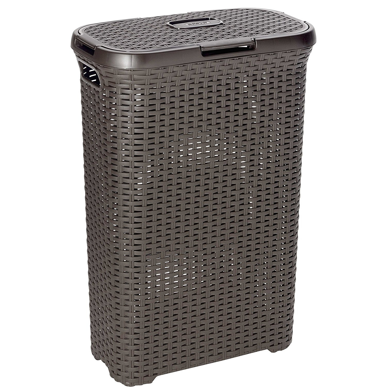 CEN-46793--Kosz na bieliznę z serii Natural Style o wyglądzie zbliżonym do rattanu to doskonały wybór dla osób ceniących estetykę i wygodę. Jego atrakcyjny wygląd pozwala na zaaranżowanie pomieszczenia zgodnie z najnowszymi trendami.Pokrywa kosza może zostać za