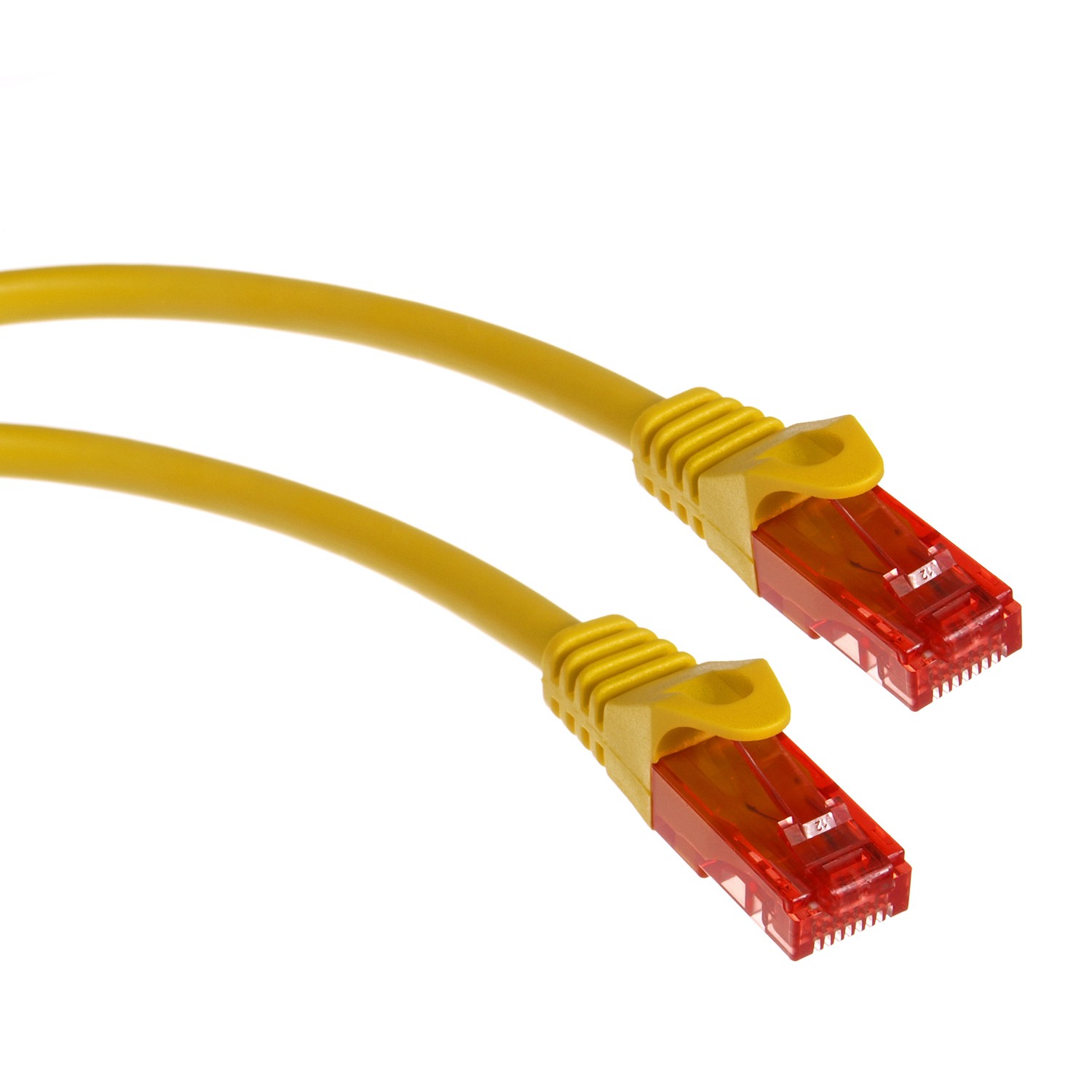 CEN-47267--MCTV-301 Y 47267 Przew&amp;oacute;d kabel patchcord UTP cat6 wtyk-wtyk 1m ż&amp;oacute;łtyWysokiej jakości patchcord renomowanej firmy Maclean używany do łączenia element&amp;oacute;w aktywnych (np.switch, hub, router) i pasywnych (np. pa