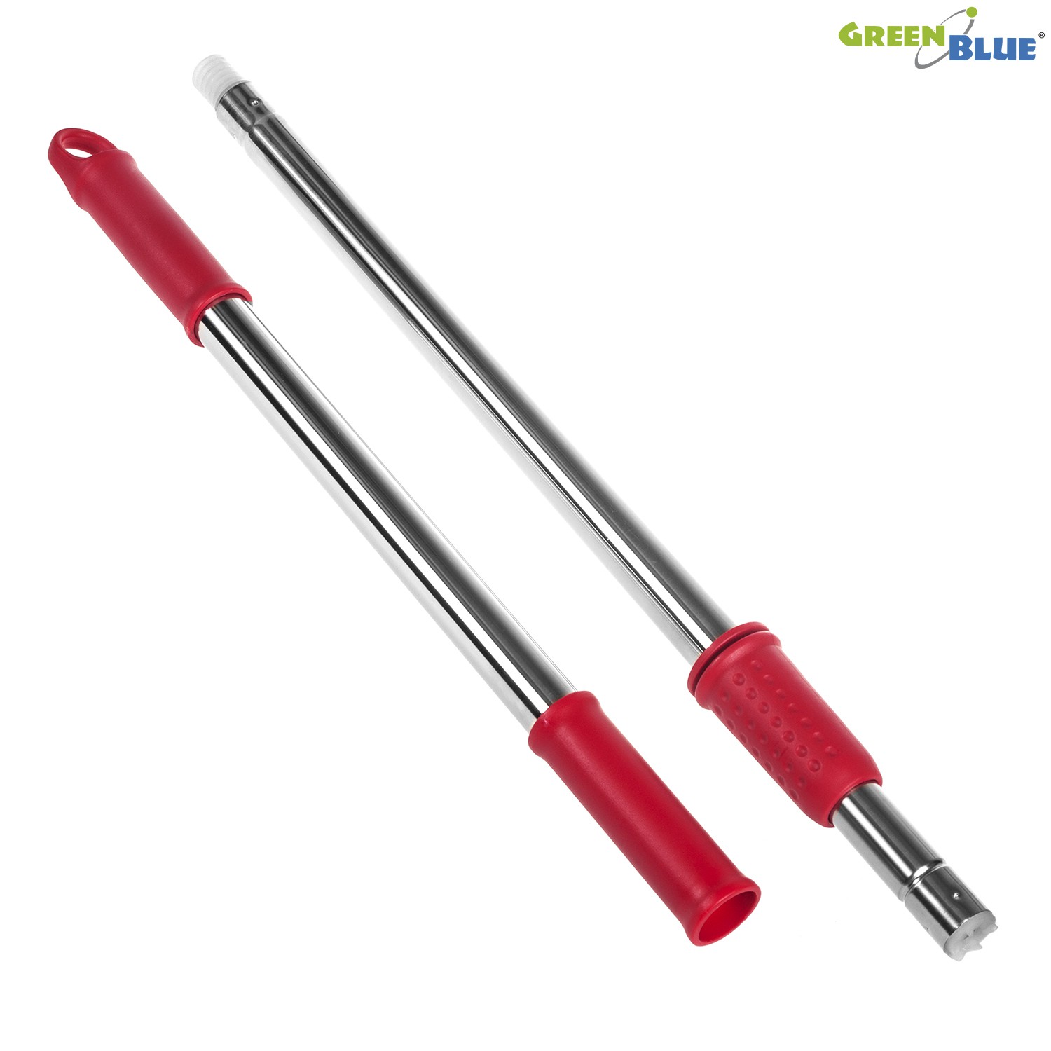 CEN-49204--Drążek metalowy mopa obrotowego GreenBlue GB901 pasuje do GB800 i GB900Regulowany, teleskopowy drążek do mopa obrotowego.Kompatybilny z modelami GB800 i GB900 marki GreenBlueSpecyfikacja techniczna - Wysoka jakość wykonania- Regulowana długość 91 - 1