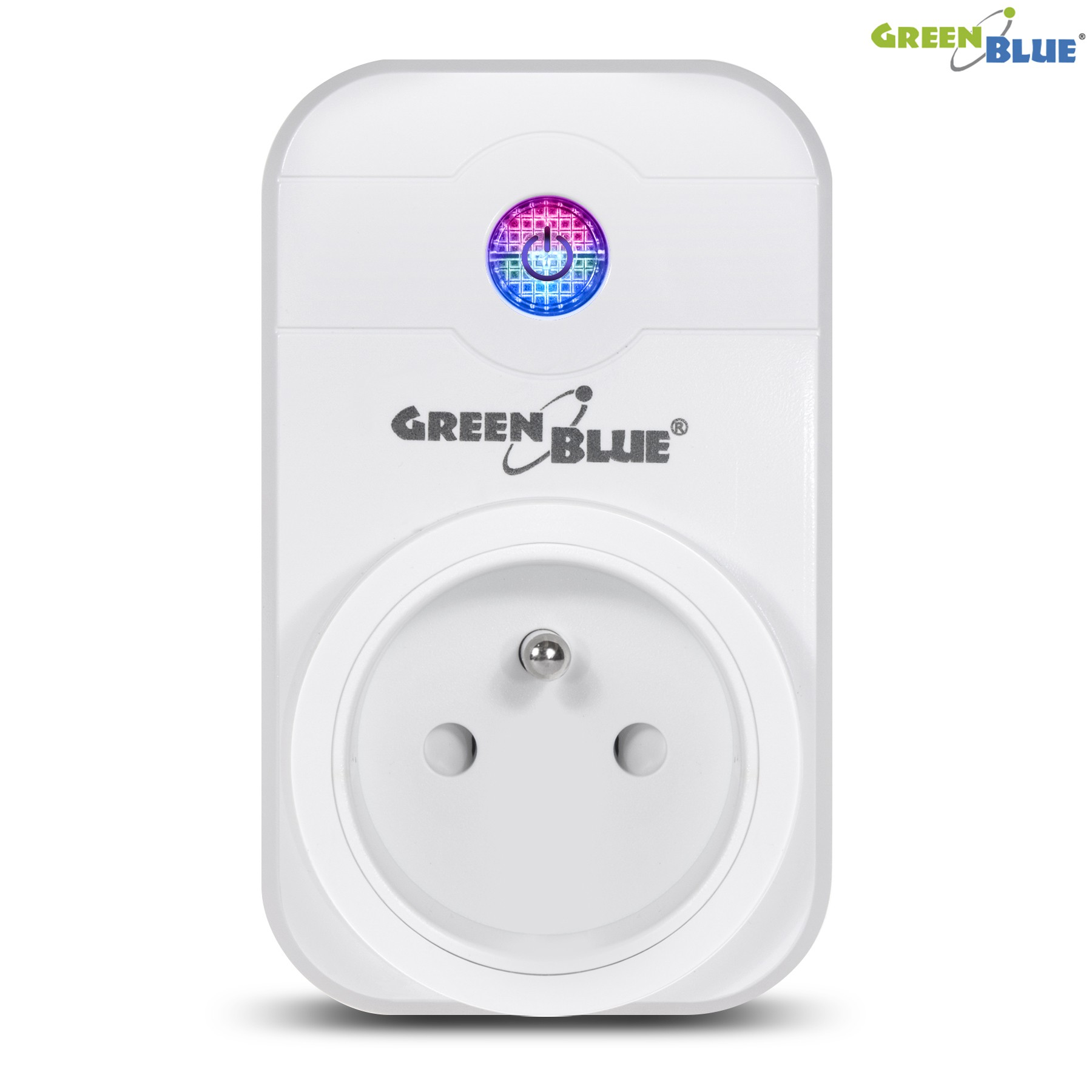 CEN-51185--Bezprzewodowe gniazdko do prądu GreenBlue GB155 na WiFi zarządzane z smartfona (Android | iOS)Najważniejsze funkcje:sterowane za pośrednictwem Twojego Smartfona i aplikacji (Android/iOS)łatwa instalacja i obsługasterowane w czasie rzeczywistym z każd