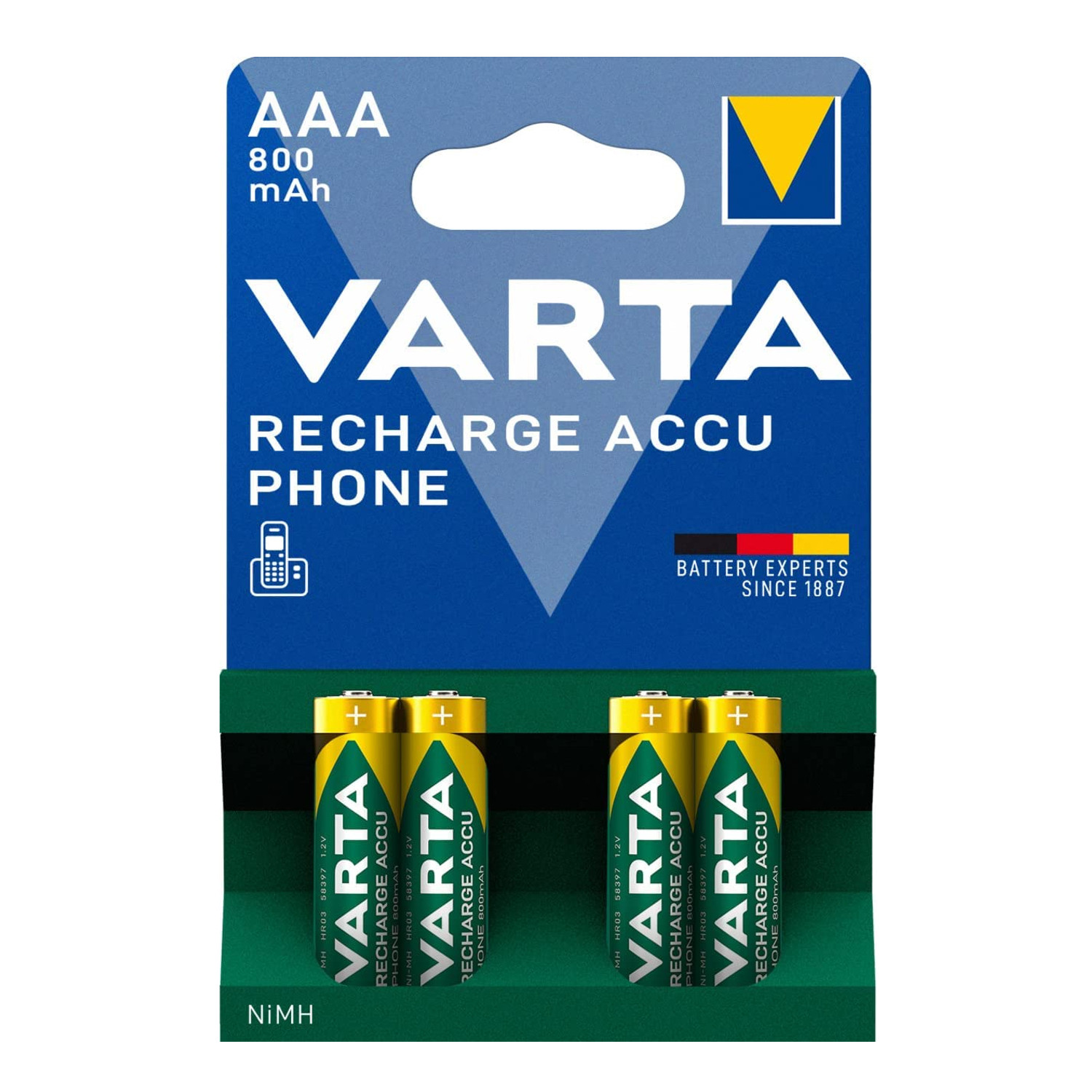 CEN-52346--Akumulatorki VARTA Recharge Accu Power to najszerszy asortyment ogniw NiMH na rynku, a tym samym najlepsze rozwiązanie energetyczne dla każdego urządzenia codziennego użytku: od urządzeń niskoprądowych do urządzeń wysokoprądowych o najwyższym zapotrz