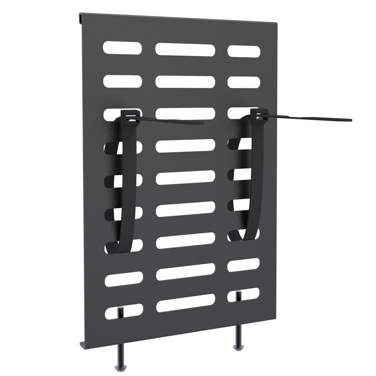 CEN-57671--Ten wszechstronny uchwyt to prosta metoda integracji urządzenia Thin Client lub małego komputera na wieszaku TV. Uniwersalny, prosty kształt pasuje bezproblemowo do wymiar&amp;oacute;w obudowy, natomiast interfejs montażowy nadaje się do przyczep