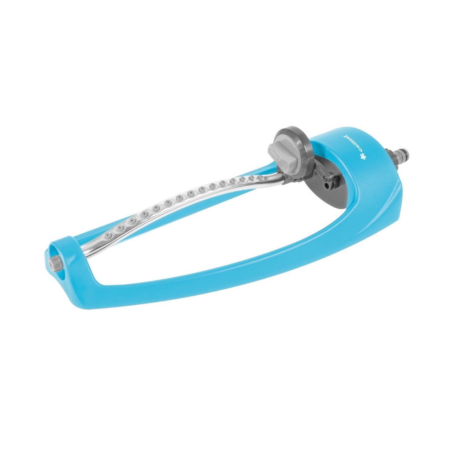 CEN-60103--Zraszacz wahadłowy Cellfast SWING IDEAL?.Zraszacz wahadłowy z wysokiej jakości tworzywa sztucznego i aluminium. Posiada 15 dysz wylotowych. Oferuję płynną regulację pola zraszania. Powierzchnia zraszania do 300 m?.Specyfikacja- Nazwa: Cellfast 52-072