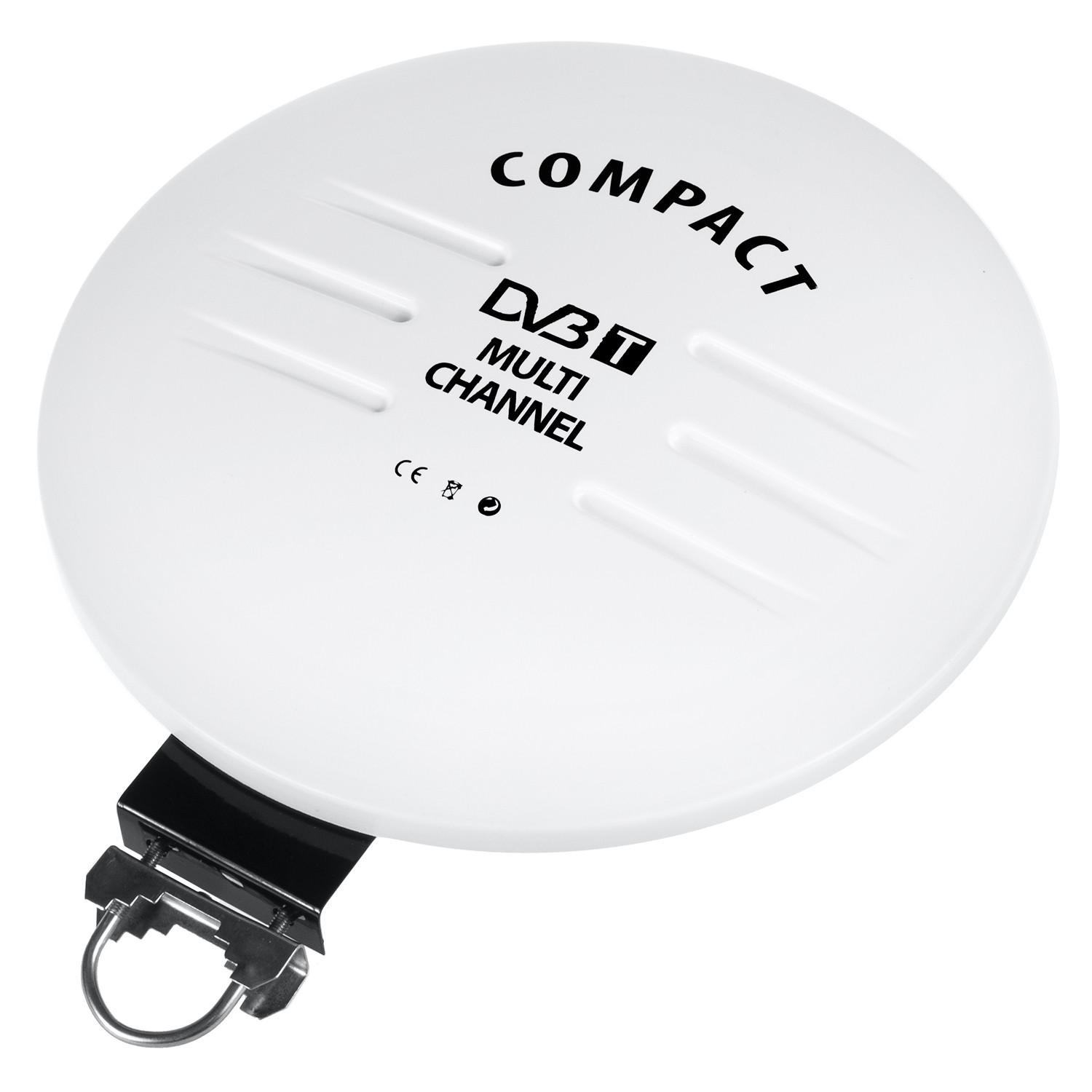 CEN-62708--Antena COMPACT TV jest uniwersalną anteną do odbioru programów telewizyjnych analogowych i cyfrowych DVB-T HEVC.Zaleta anteny są jej niewielkie wymiary oraz waga co umożliwia zamontowanie w wielu miejscach (dach, balkon, okno), a także na obiektach r