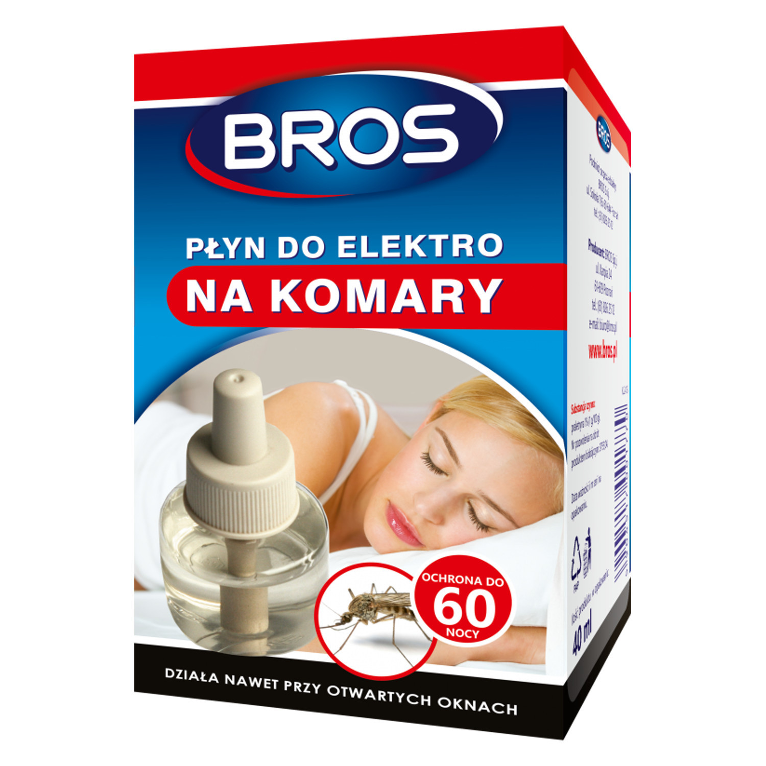 CEN-67166--Płyn owadobójczy do stosowania z elektrofumigatorem do zwalczania komarów i zabezpieczania pomieszczeń przed owadami nalatującymi z zewnątrz. Działa nawet przy otwartych oknach i włączonym świetle. Długie działanie preparatu zapewnia spokojny sen prz