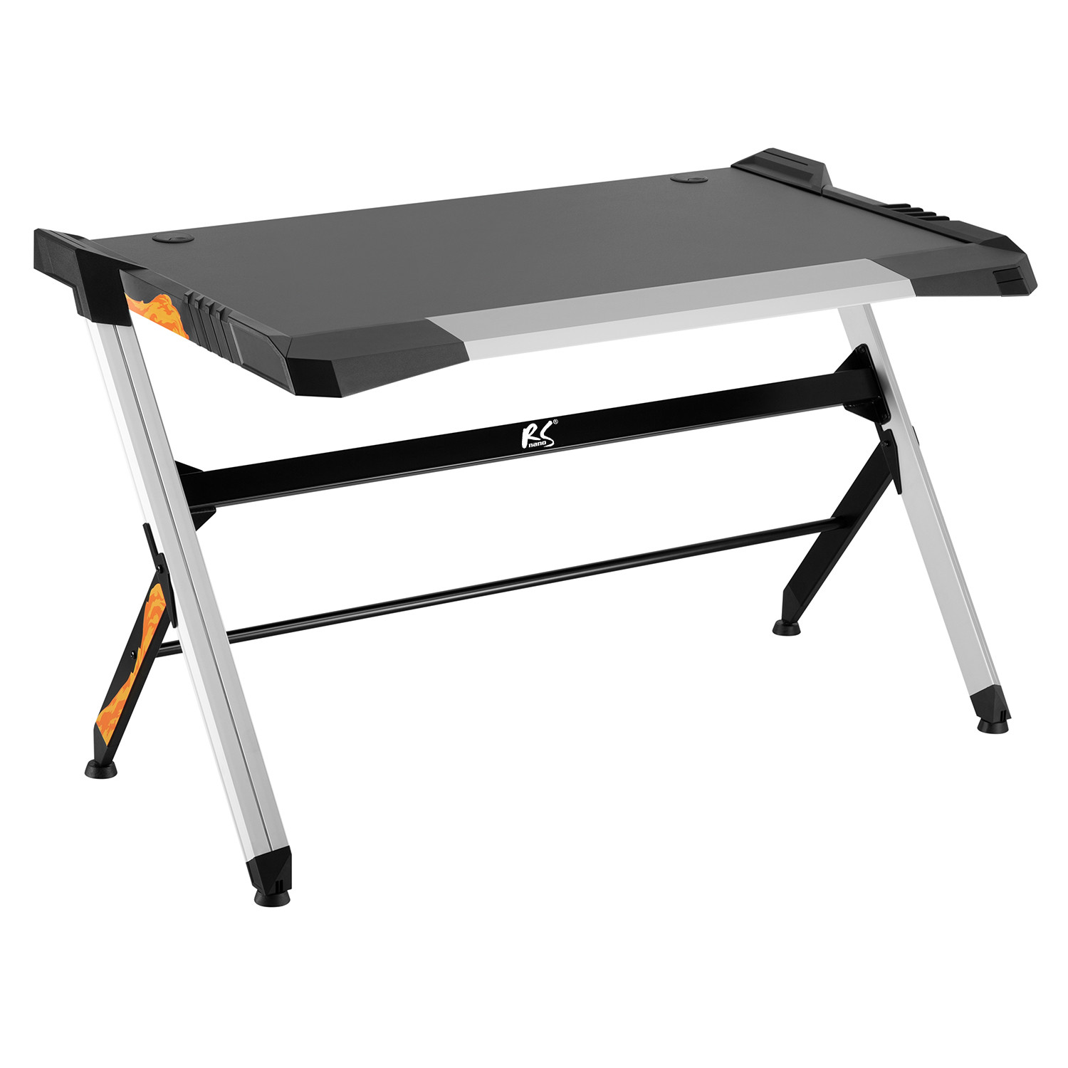CEN-69780--Wysokiej jakości biurko gamingowe o ergonomicznej konstrukcji zapewniającej najlepsze wrażenia w grach. Nano RS150 jest doskonałym wyborem dla graczy, którzy szukają czegoś więcej niż zwykłego biurka komputerowego.Duża powierzchnia blatu pomieści wsz