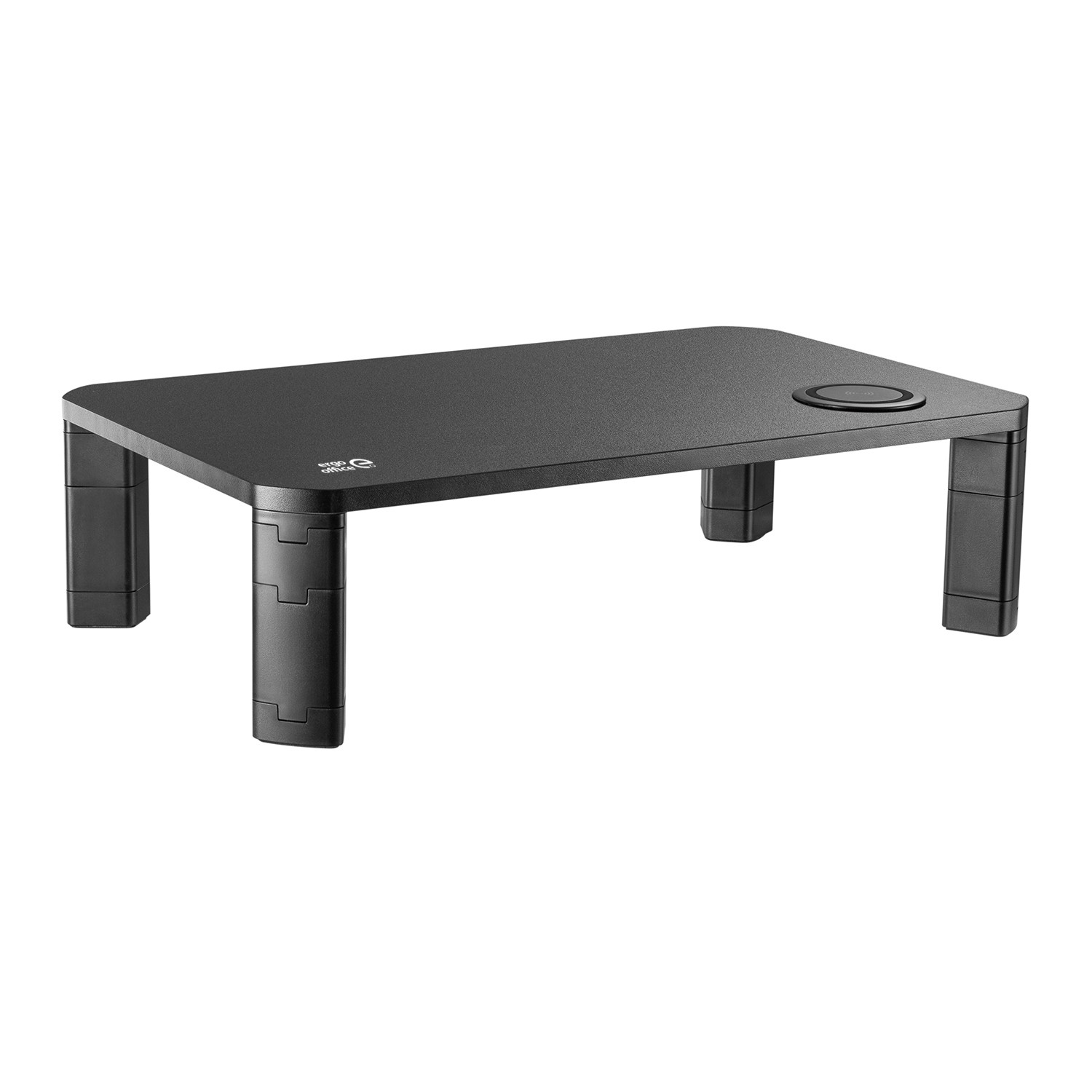 CEN-70219--Wysokiej jakości podstawka pod monitor firmy Ergo Office przeznaczona jest do monitorów o przekątnej ekranu od 17 do 32'' i wadze do 20 kg.3 poziomy regulacji wysokości 7,10 i 13 cm umożliwiają dostosowanie ekranu do poziomu oczu, tworząc w