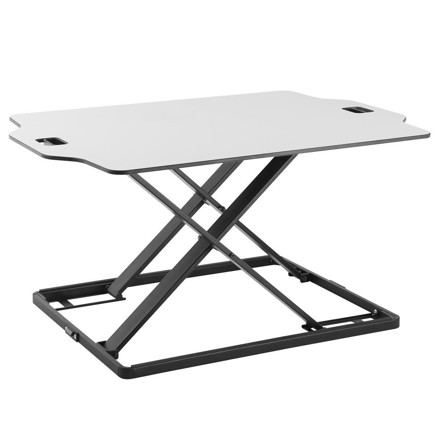 CEN-70226--Wysokiej jakości nakładka pod monitor lub laptopa o maksymalnym obciążeniu 10 kg.Dzięki wygodnej regulacji wysokości od 30-400 mm przekształca biurko w stację roboczą to pracy siedzącej i stojącej, poprawiając tym samym komfort pracy.Duża powierzchni