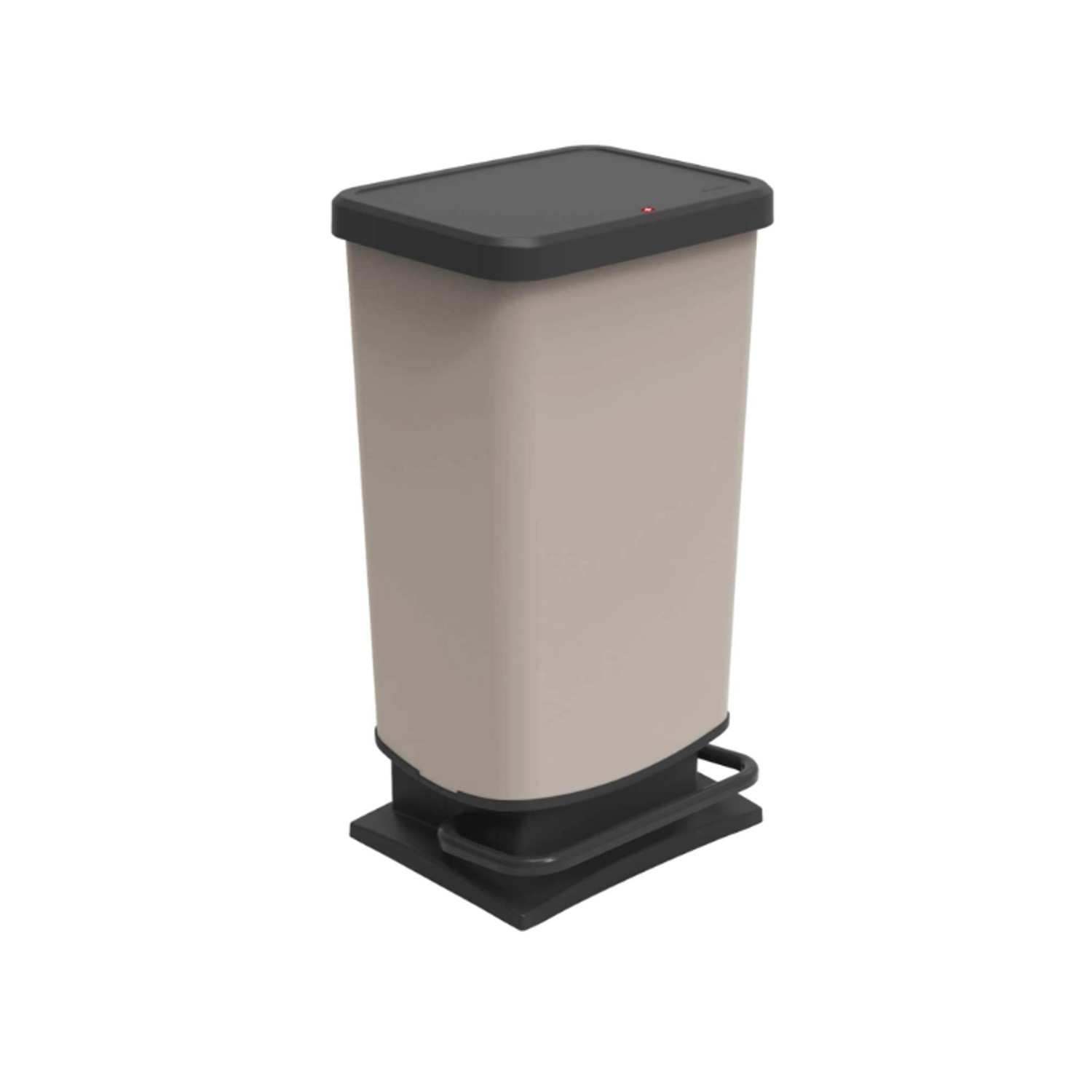 CEN-70300--Linia Rotho ECO to innowacyjne produkty wykonane w z materiałów recyklingowych. Zalety estetyczne idą w parze z walorami użytkowymi, takimi jak chociażby cicho zamykająca się pokrywa wyposażona w innowacyjny system amortyzujący opadającą klapę.Klapa 