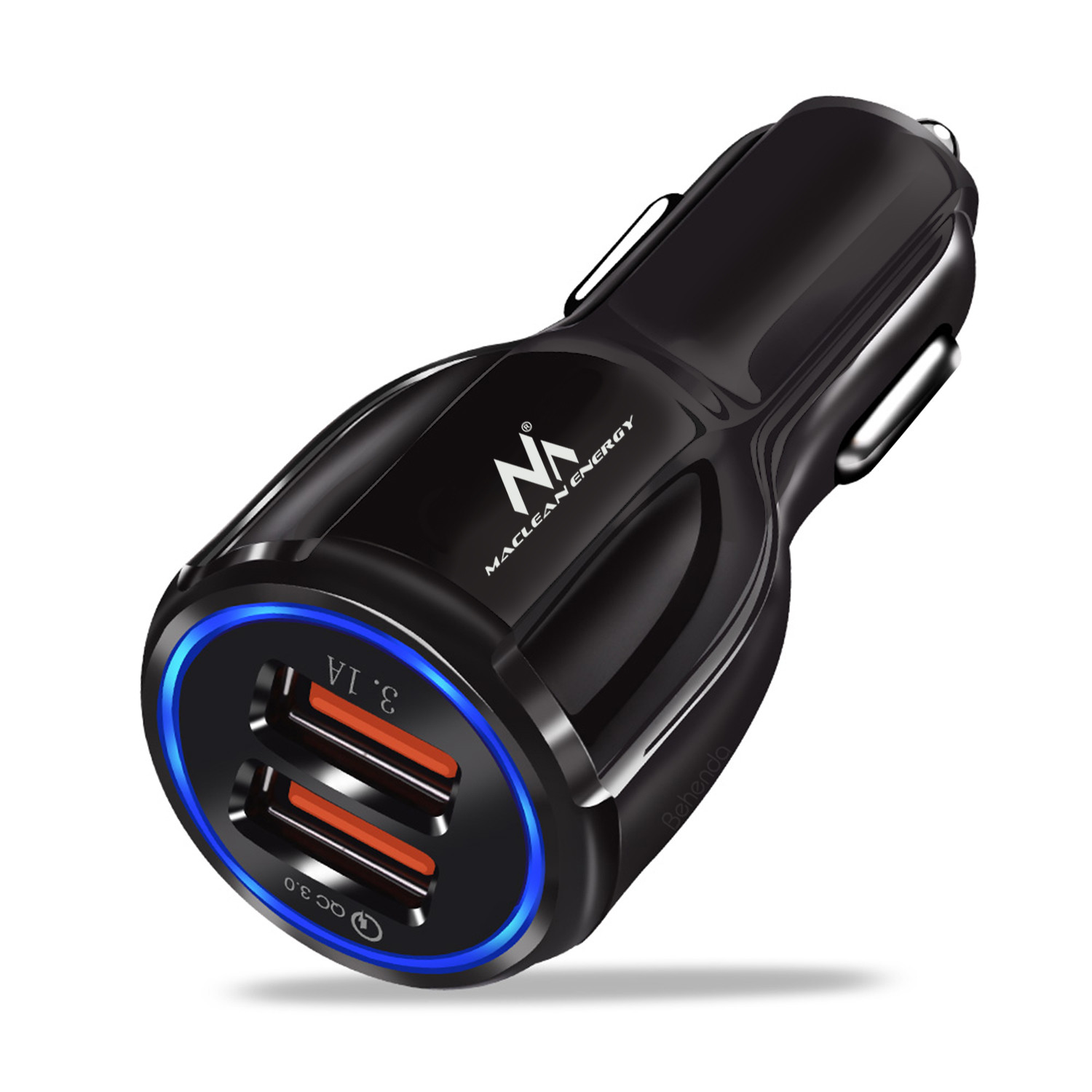 CEN-70308--UNIWERSALNA ŁADOWARKA SAMOCHODOWA USB 6,1A.Obecnie, podczas podróży samochodem, wykorzystujemy coraz większą liczbę urządzeń wymagających energii. Maclean MCE478 wychodzi naprzeciw tym oczekiwaniom i przedstawia nowy model ładowarki samochodowej o łą