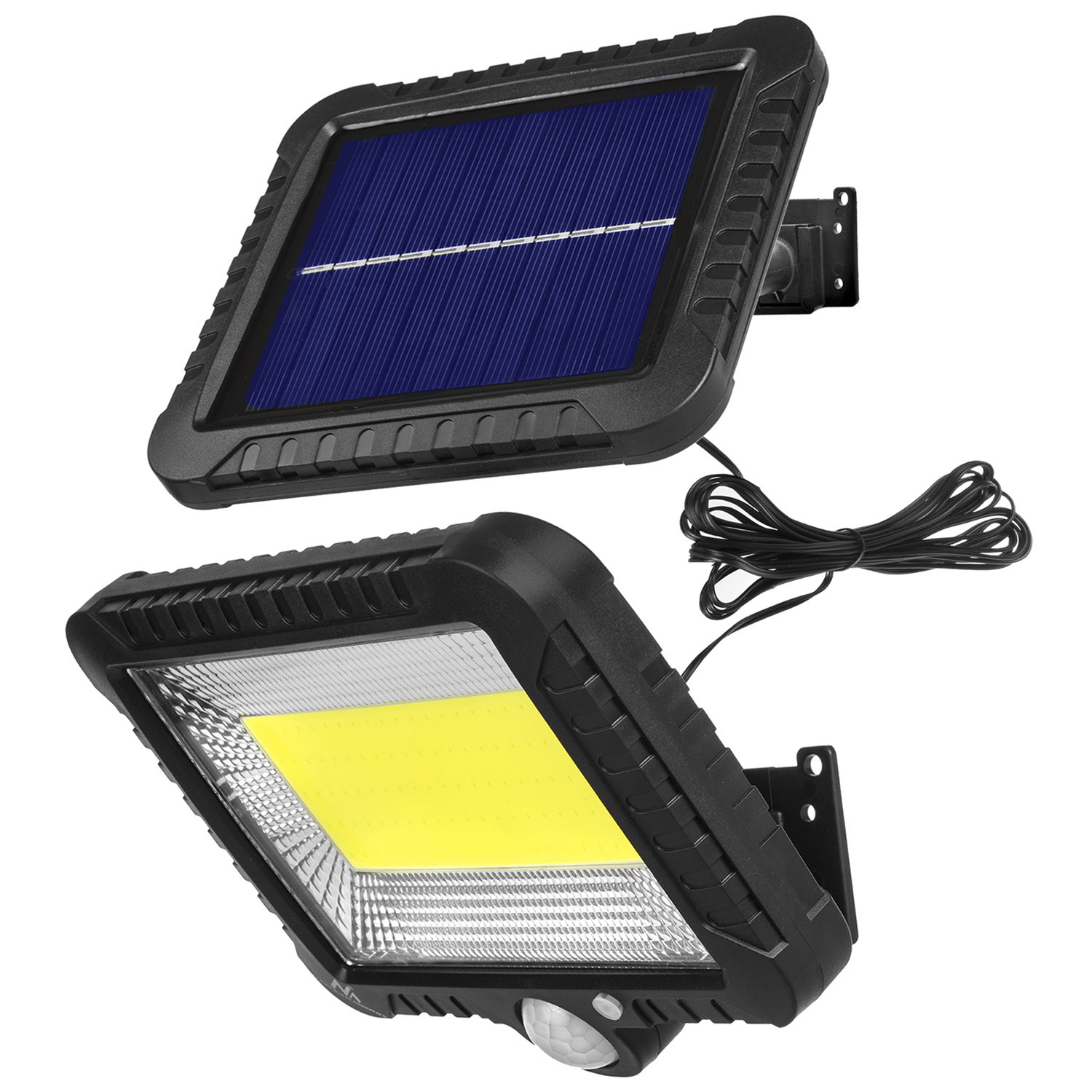 CEN-71273--Solarne naświetlacze LED to urządzenia zasilane energią słoneczną, dzięki czemu stanowią tanie, niezawodne, efektywne oraz przyjazne dla środowiska naturalnego oświetlenie.Lampa idealnie nadaje się do oświetlenia posesji, tarasów, ogrodów, schodów, b
