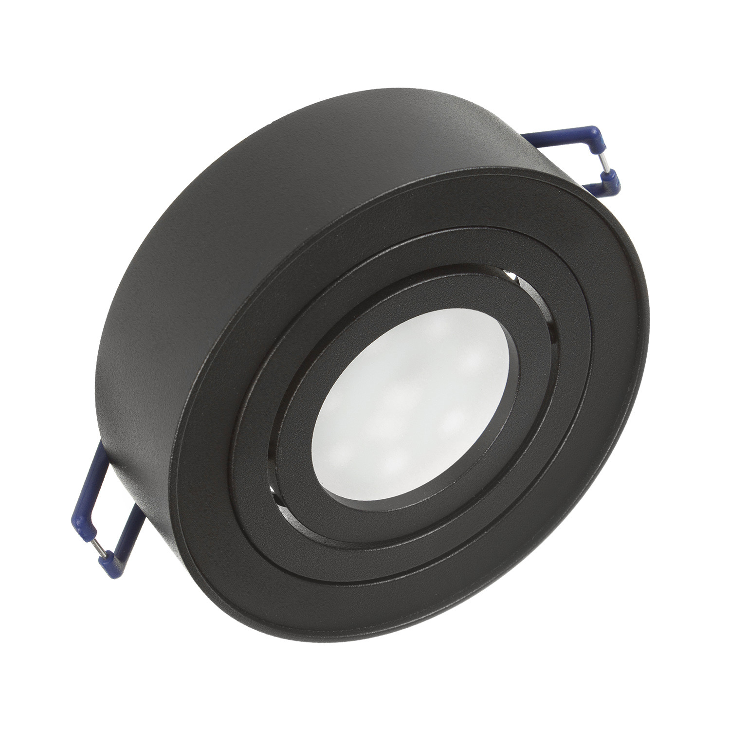 CEN-73225--Wysokiej jakości aluminiowa oprawa halogenowa przeznaczona do podtynkowego montażu wewnątrz pomieszczeń. Estetyczny wygląd i nowoczesny design sprawiają, że oprawa pasuje zarówno do kuchni, przedpokoju jak i salonu.Oprawa umożliwia regulację kąta pad