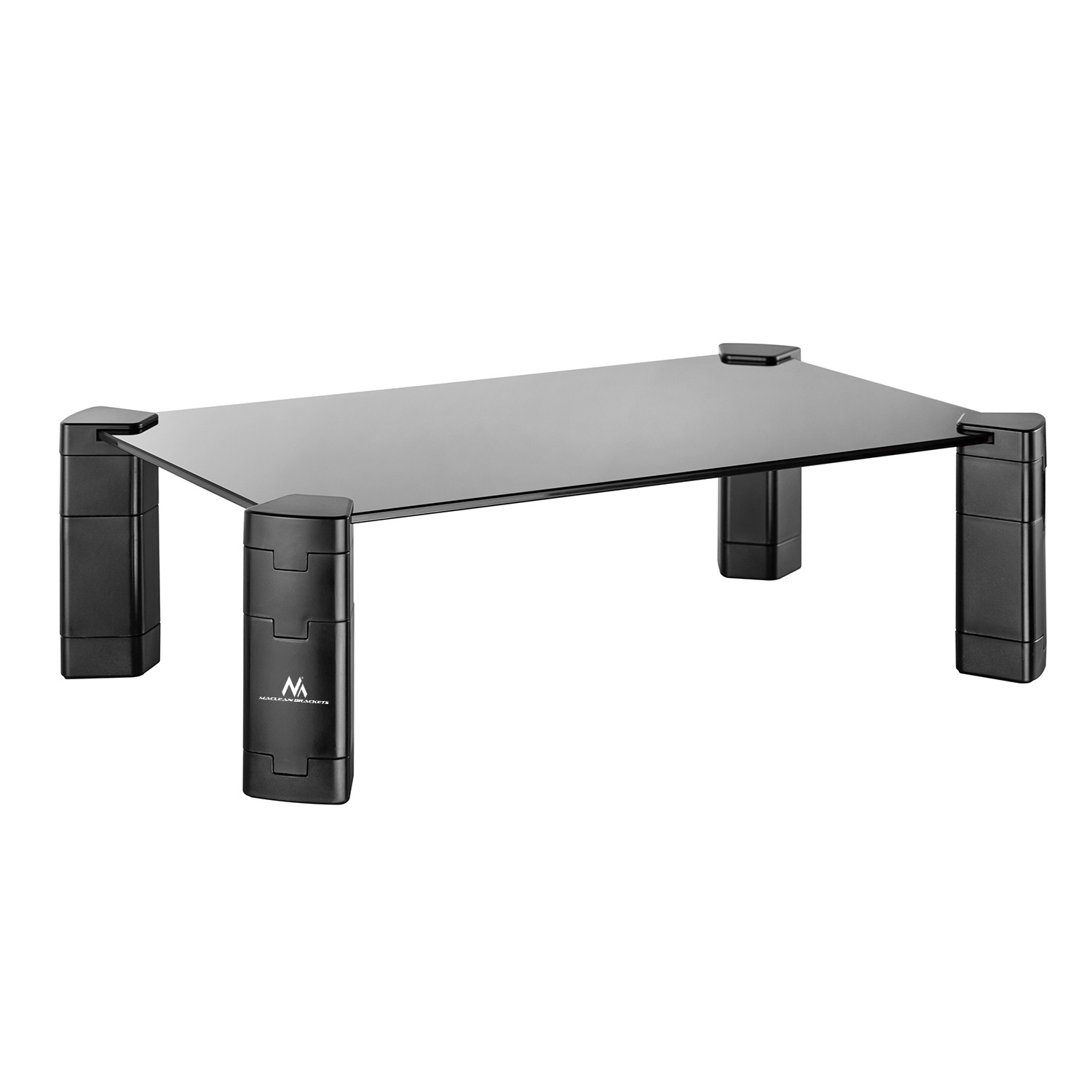 CEN-74698--Wysokiej jakości podstawka marki Maclean przeznaczona do monitorów lub laptopów o wadze do 20 kg.4 poziomy regulacji wysokości: 34, 64, 94 i 124 mm, umożliwiają dostosowanie ekranu do poziomu oczu, tworząc wygodne i zdrowe środowisko pracy.Łatwy i sz