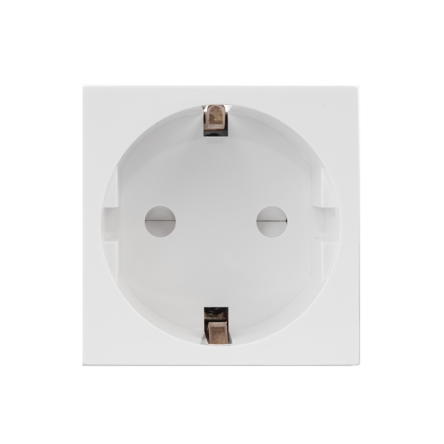 CEN-75808--Wysokiej jakości gniazdko elektryczne 250 V 16 A. Gniazdo można zamontować w szklanych ramkach dostępnych w naszych ofertach.Specyfikacja- Producent: Maclean- Model: MCE719W- Typ gniazdka: elektryczne (wersja niemiecka schuko)- Napięcie znamionowe: 2