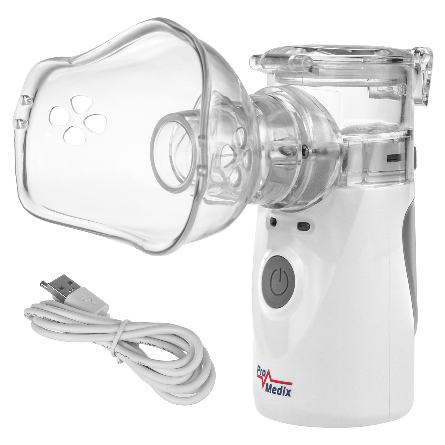CEN-78832--Promedix PR-835Wysokiej jakości wydajny i precyzyjny inhalator siateczkowy zaprojektowany do podawania przepisanego leku w celach profilaktycznych i leczniczych przy schorzeniach dróg oddechowych takich jak astma, alergie, zapalenie płuc, przeziębien