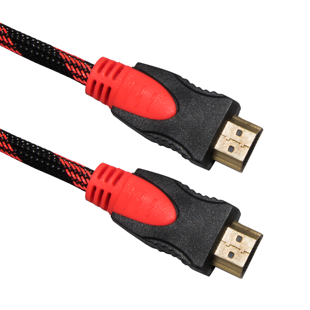ESP-EB195--Kabel HDMI w oplocie tekstylnym z pozłacanymi wtykami.Wersja HDMI: 1.4bObsługa rozdzielczości: FULL HD 4096x2160p24 (4Kx2K)Stop kabla: OFC (99,9% czystości)Rodzaj kabla: 19 pinowyTransmisja dźwięku: pełne wsparcie 7.1 HD DigitalTechnologia odświeżani