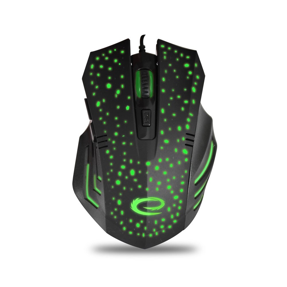 ESP-EGM212--Mysz Esperanza MX212 GALAXY została stworzona specjalnie dla profesjonalnych graczy. Ergonomiczny kształt oraz materiały użyte do wykończenia myszki zapobiegają zmęczeniu dłoni podczas grania. Przyciski &amp;bdquo;Następny&amp;rdquo;, &am