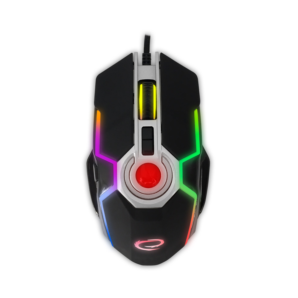 ESP-EGM701--Mysz Esperanza MX701 MANGORA z podświetleniem LED&amp;nbsp;RGB została stworzona specjalnie dla profesjonalnych graczy. Ergonomiczny kształt oraz materiały użyte do wykończenia myszki zapobiegają zmęczeniu dłoni podczas grania. Przyciski &amp