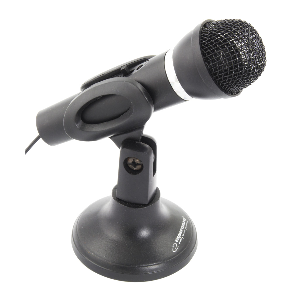 ESP-EH180--Mikrofon do PC i notebooka&amp;bull; Do wszelkich zastosowań audio w tym aplikacji typu VoIP&amp;bull; Krystalicznie czysty dźwięk&amp;bull; Pasmo przenoszenia&amp;nbsp;20Hz - 20kHz&amp;bull; Czułość -58dB &amp;plusmn; 3dB&amp