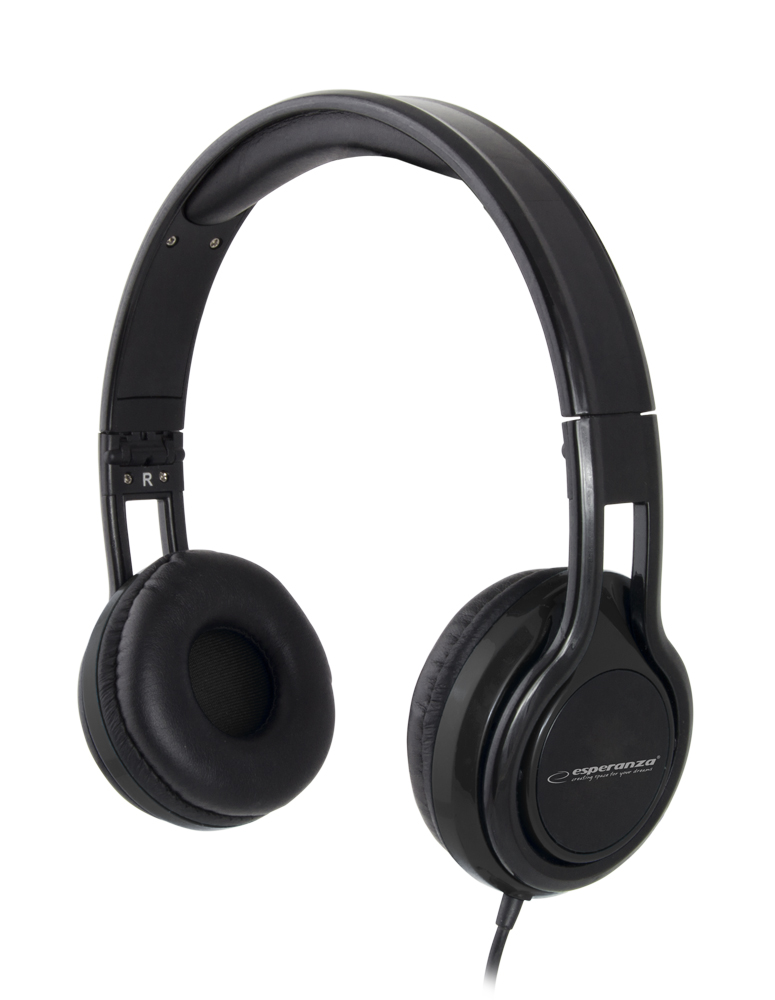 ESP-EH211K--Klasyczne słuchawki stereofoniczne dla graczy z wysokiej jakości mikrofonem. Pałąk nagłowny na całej powierzchni został wyłożony miękką pianką. Posiada obustronną regulację długości dzięki czemu idealnie dopasowuje się do kształtu głowy. Duże poduszk