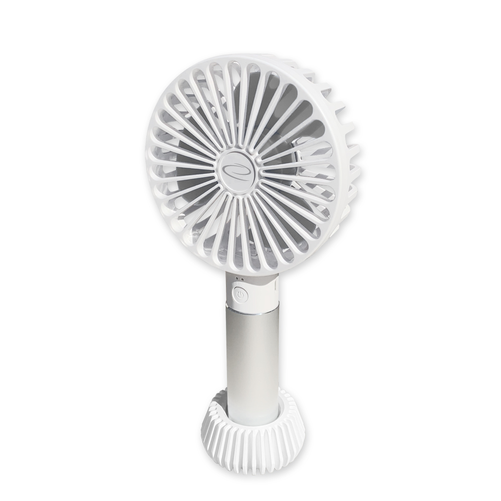ESP-EHF102S--Kompaktowy mini wentylator Esperanza CROCUS.Mimo niewielkich rozmiar&amp;oacute;w generuje silny strumień chłodzącego powietrza. Posiada&amp;nbsp;trzy prędkości nawiewu regulowane jednym przyciskiem. Niski poziom hałasu.Nasz przenośny mini we