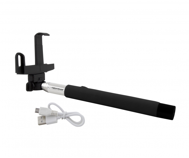 ESP-EMM115--BEZPRZEWODOWY MONOPOD &amp;nbsp;BLUETOOTH DO ROBIENIA ZDJĘĆ SELFIEWsp&amp;oacute;łpracuje ze smartfonami i tabletami z zainstalowanym systemem iOS (wersja 6.0 lub nowsza) lub Android (wersja 4.2.2 lub nowsza).Zasilanie:&amp;nbsp; 5V micro