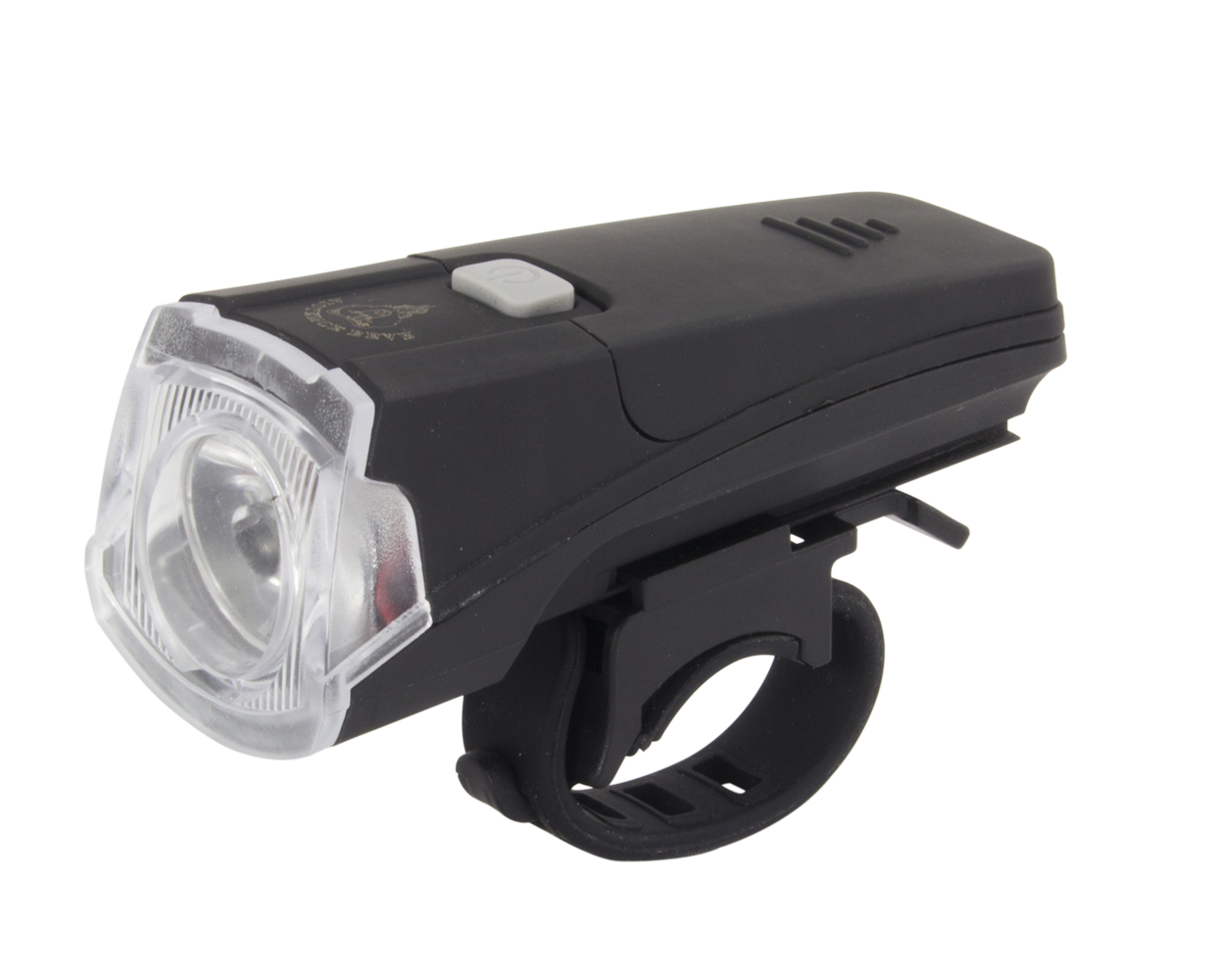 ESP-EOT019--Lampka rowerowa przednia Esperanza WEZEN posiada mocną białą diodę LED, emitującą silne światło o strumieniu 180 lumen&amp;oacute;w. Dzięki niej, po zmroku droga przed Tobą będzie bardzo dobrze oświetlona, a Ty będziesz widoczny dla innych użytko