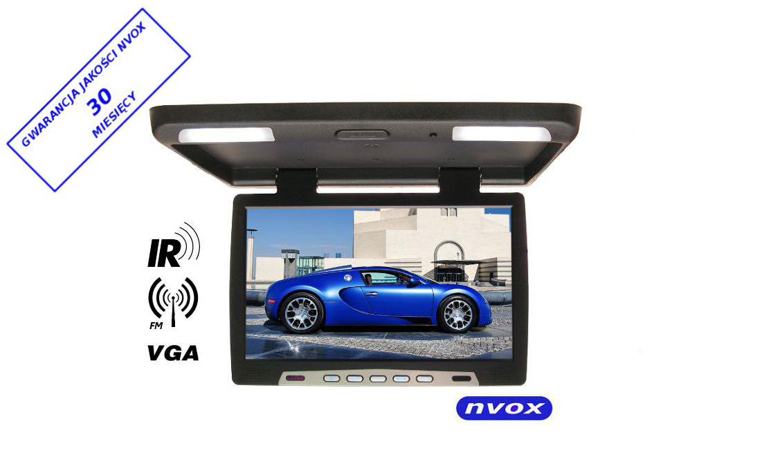 NVOX RF 1790 IR FM VGA BL--- obsługa dwóch źródeł obrazu AV1/AV2- funkcja TIMER- markowa matryca w technologii GLARE- transmiter FM do bezprzewodowej transmisji dźwięku- nadajnik IR do bezprzewodowych słuchawek- wejście VGA- 30 miesięcy gwarancji (wysoka niezawodność urządzeni
