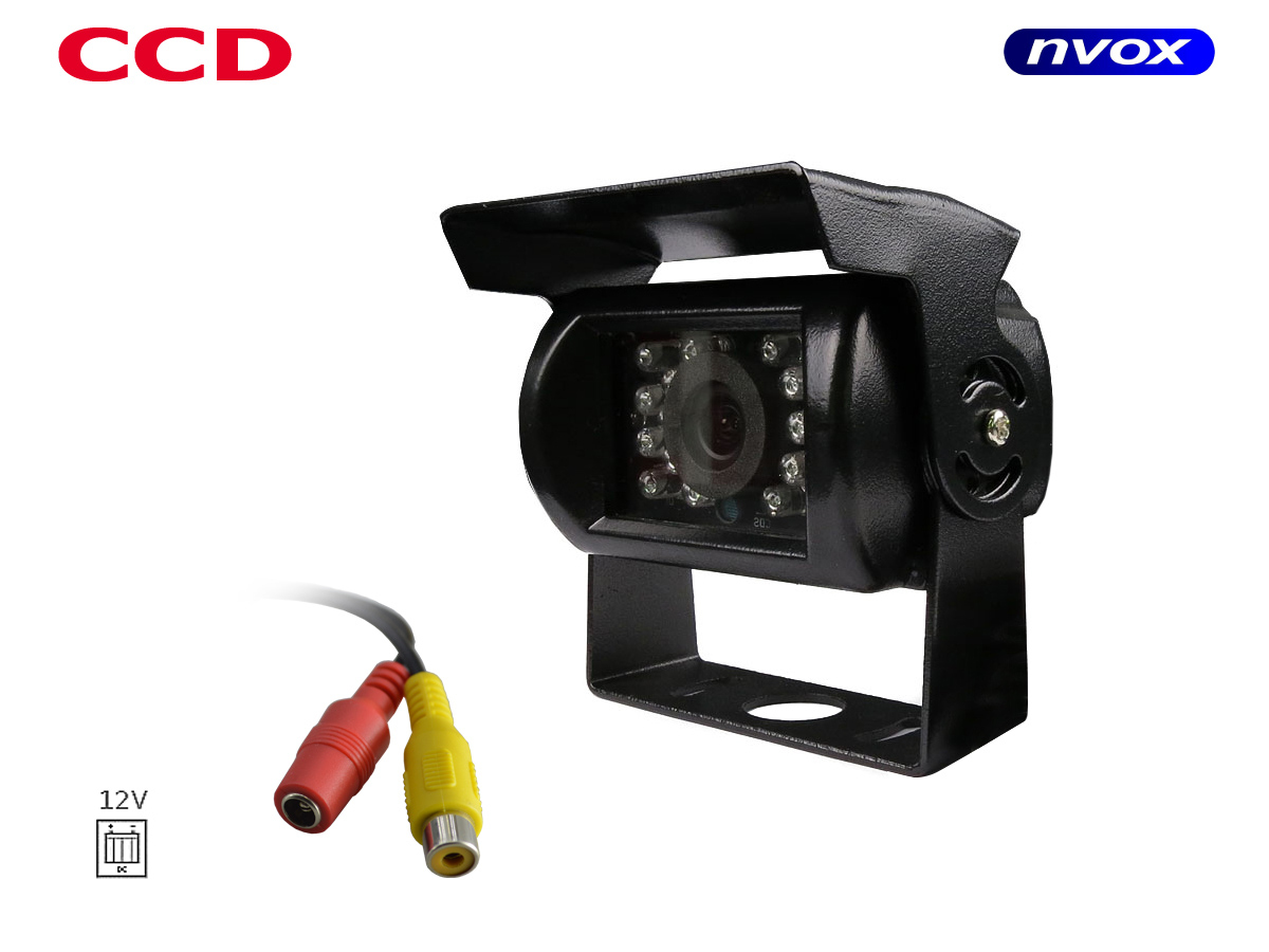 NVOX GD B2092 CCD--- wysoko sprawny przetwornik CCD marki SHARP zapewnia najwyższą jakość obrazu- funkcja noktowizyjna (diody podczerwieni LED umożliwiają widzenie w nocy)- odporna na warunki atmosferyczne, wodoszczelna- obudowa w 100% metalowa zapewnia maksymalną wytr