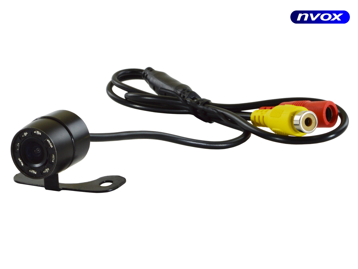 NVOX DCV 5007--- funkcja noktowizyjna (diody LED umożliwiają widzenie w nocy)- odporna na warunki atmosferyczne, wodoszczelna- możliwość regulowania kąt&amp;oacute;w widzenia za pomocą uchwytu montażowego (w zestawie)&amp;bull; instalacja przy / nad tablicą