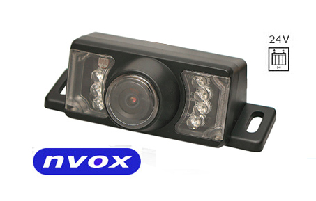 NVOX DCV 5005-24--- funkcja noktowizyjna (diody LED umożliwiają widzenie w nocy)- odporna na warunki atmosferyczne, wodoszczelna- możliwość regulowania kątów widzenia za pomocą uchwytu montażowego (w zestawie)- zasilanie 12V - 24V&amp;bull; instalacja przy / nad t