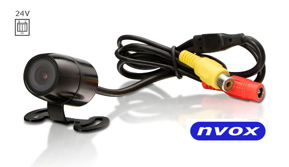 NVOX DCV 5008-24 S--- instalowana w samochodzie, np. na podsufitce w celu monitorowania podczas cofania- zasilanie 12V - 24V&amp;bull; zaawansowany przetwornik obrazu CMOS COLOR II&amp;bull; kąt widzenia ok. 120 stopni&amp;bull; czułość 0-0,5 luksa&amp;b