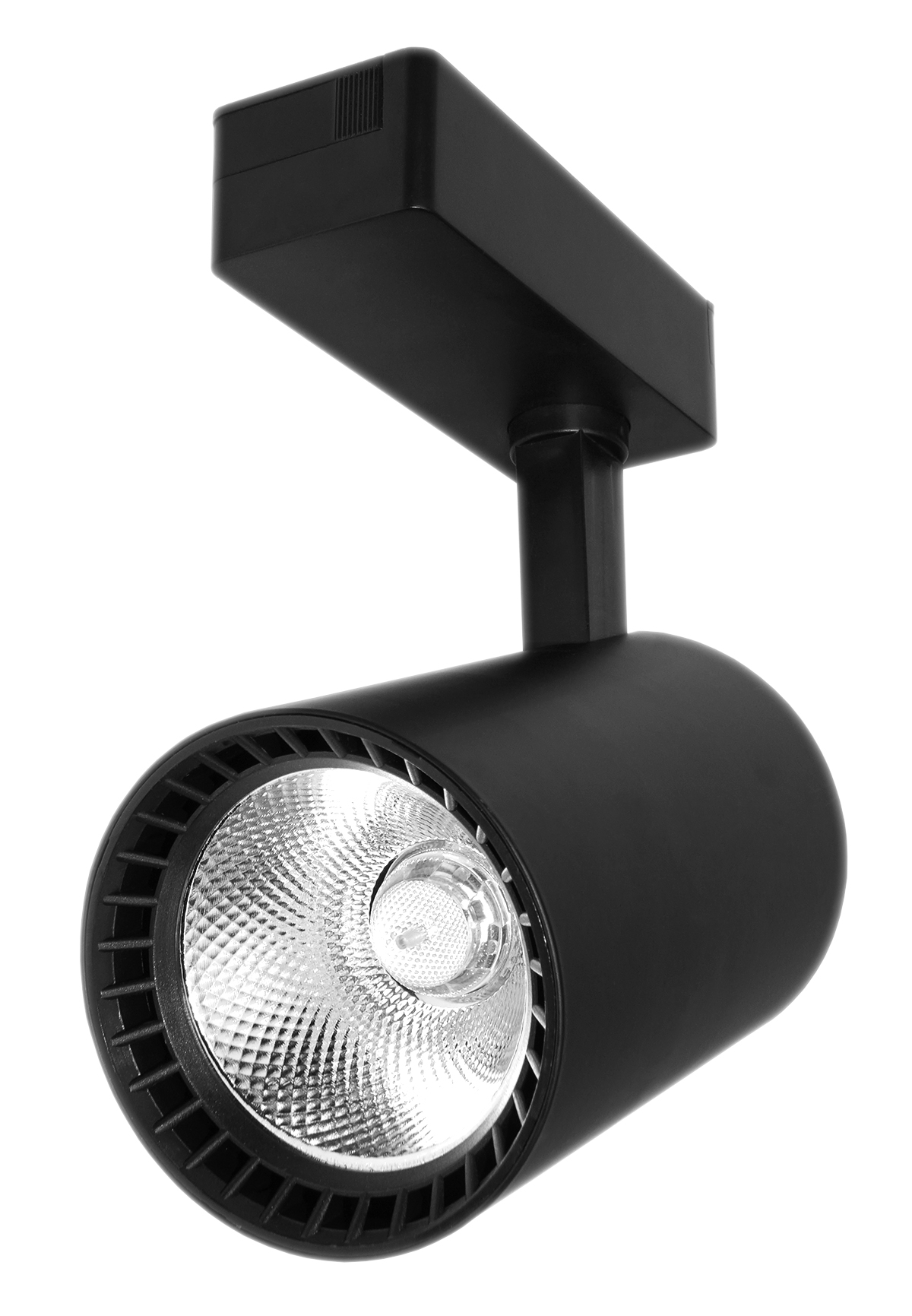 INOXX TL BL ECO 30W 3000K FS--lampa sklepowa LED to kierunkowy reflektor szynowy z wydajną diodą COB o mocy 30W dająca aż 2250 lumenówlampa montowana jest bezpośrednio do listwy szynowej jednofazowej, wystarczy wpiąć lampę do szynylampy szynowe LED są powszechnie stosowane w oświ