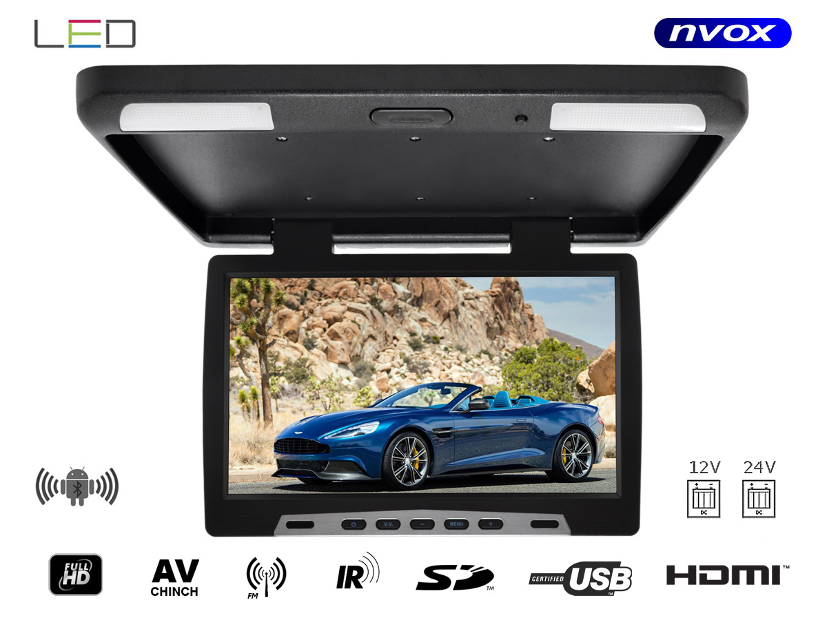 NVOX RF156AND BLACK--- CLASS+ - seria urządzeń wyróżniająca się najwyższą jakością- markowa matryca IPS Digital LED Hi-Contrast o podwyższonej jasności, kontraście oraz ostrości- najwyższej rozdzielczości ekran FULL HD LED 1920 x 1080px- obsługa za pomocą pilota zdalnego