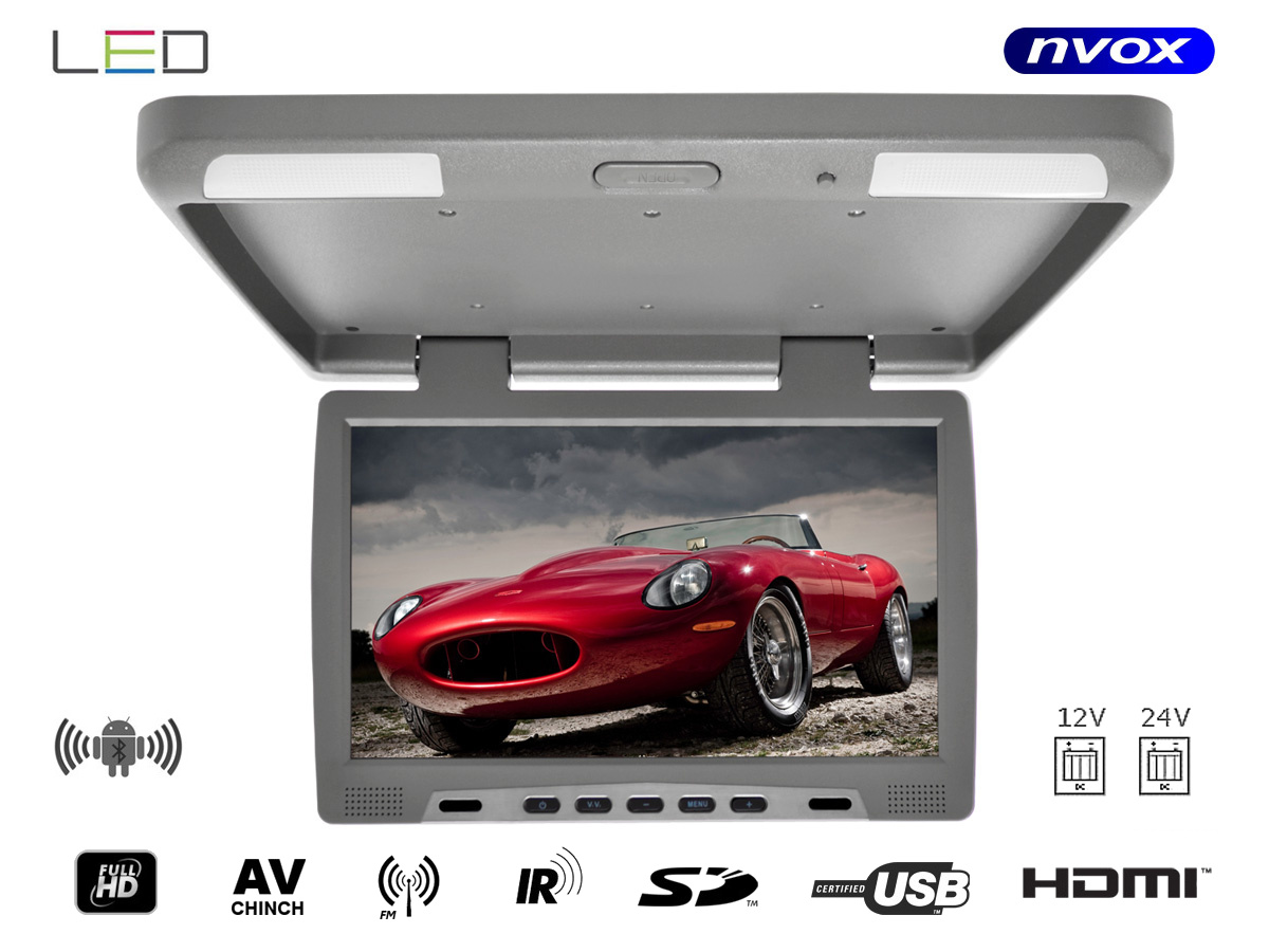 NVOX RF156AND GREY--- CLASS+ - seria urządzeń wyróżniająca się najwyższą jakością- markowa matryca IPS Digital LED Hi-Contrast o podwyższonej jasności, kontraście oraz ostrości- najwyższej rozdzielczości ekran FULL HD LED 1920 x 1080px- obsługa za pomocą pilota zdalnego