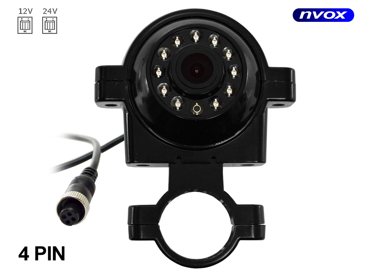 NVOX CMA59--- AHD nowa technologia, łącząca zalety transmisji analogowej z transmisją w jakości IP - HD 720p oraz FullHD 1080p- wysoko sprawny przetwornik CMOS marki SONY zapewnia najwyższą jakość obrazu- odporna na warunki atmosferyczne, wodoszczelna- podłączen
