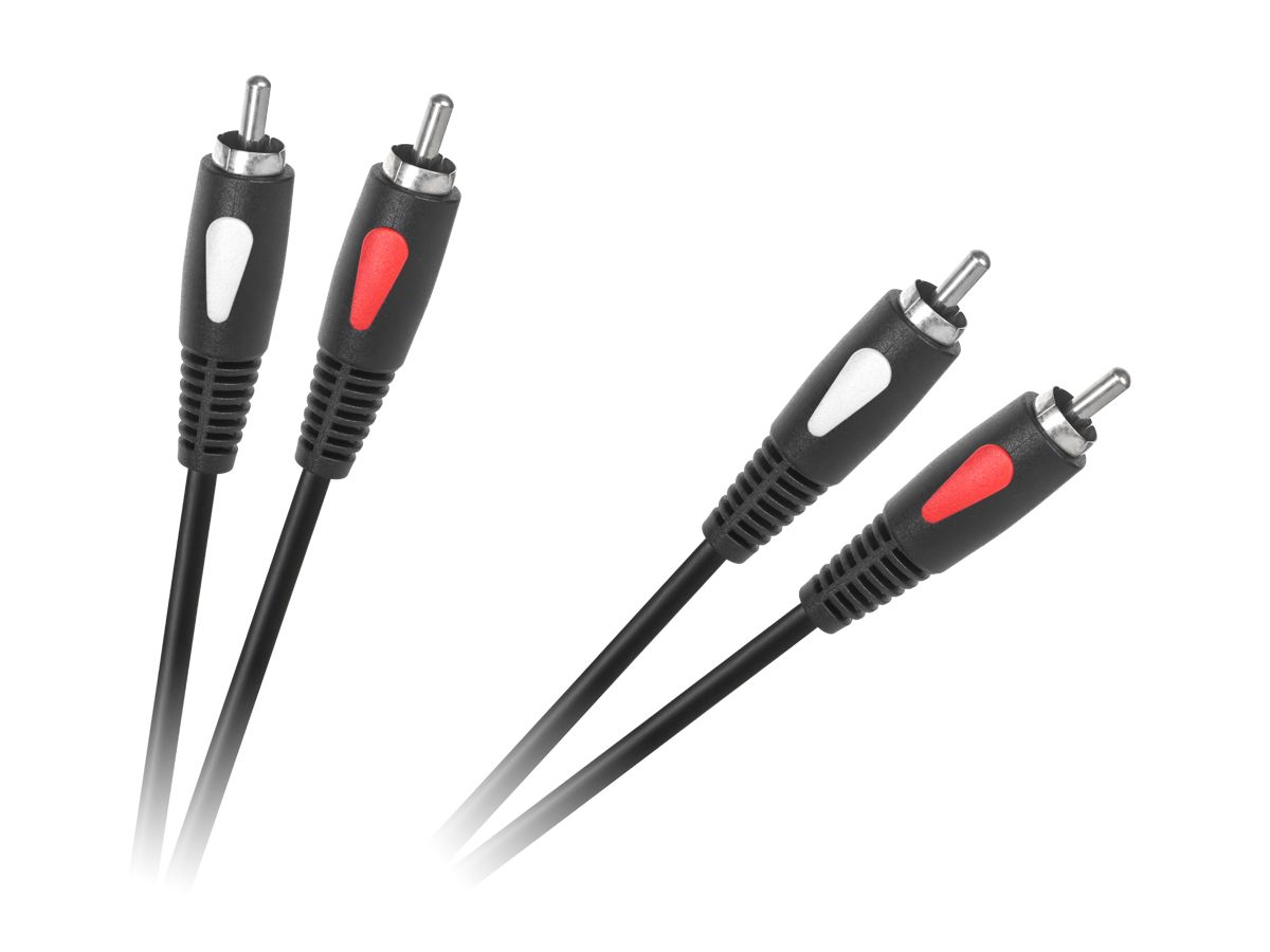 LEC-KPO4001-10--KPO4001-10 Kabel 2RCA-2RCA 10m Cabletech Eco-LineOpis:Długość: 10mKolor: czarny