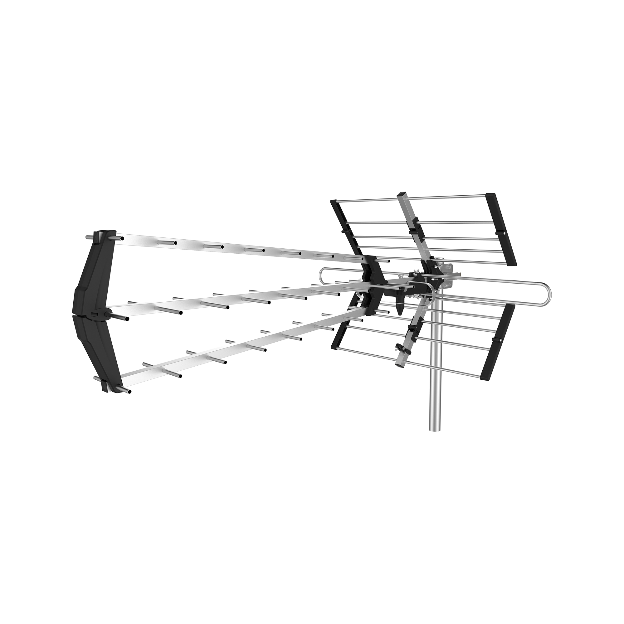 LEC-ANT0640--Antena kierunkowa do cyfrowej telewizji naziemnej DVB-T2 CabletechZewnętrzna antena TV kierunkowa Cabletech to urządzenie, kt&amp;oacute;re umożliwia odbi&amp;oacute;r naziemnej telewizji cyfrowej DVB-T i DVB-T2 z dużych odległości nawet w tr