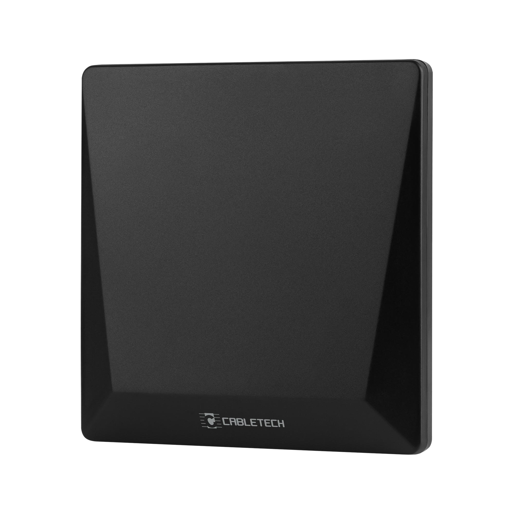 LEC-ANT0690--Antena pokojowa Cabletech do cyfrowej telewizji naziemnej DVB-T2Antena wewnętrzna Cabletech zapewnia idealny odbi&amp;oacute;r sygnału telewizji cyfrowej DVB-T2 oraz analogowego w zakresie VHF i UHF. Obsługa pasma VHF sprawia, że antena Cabletech
