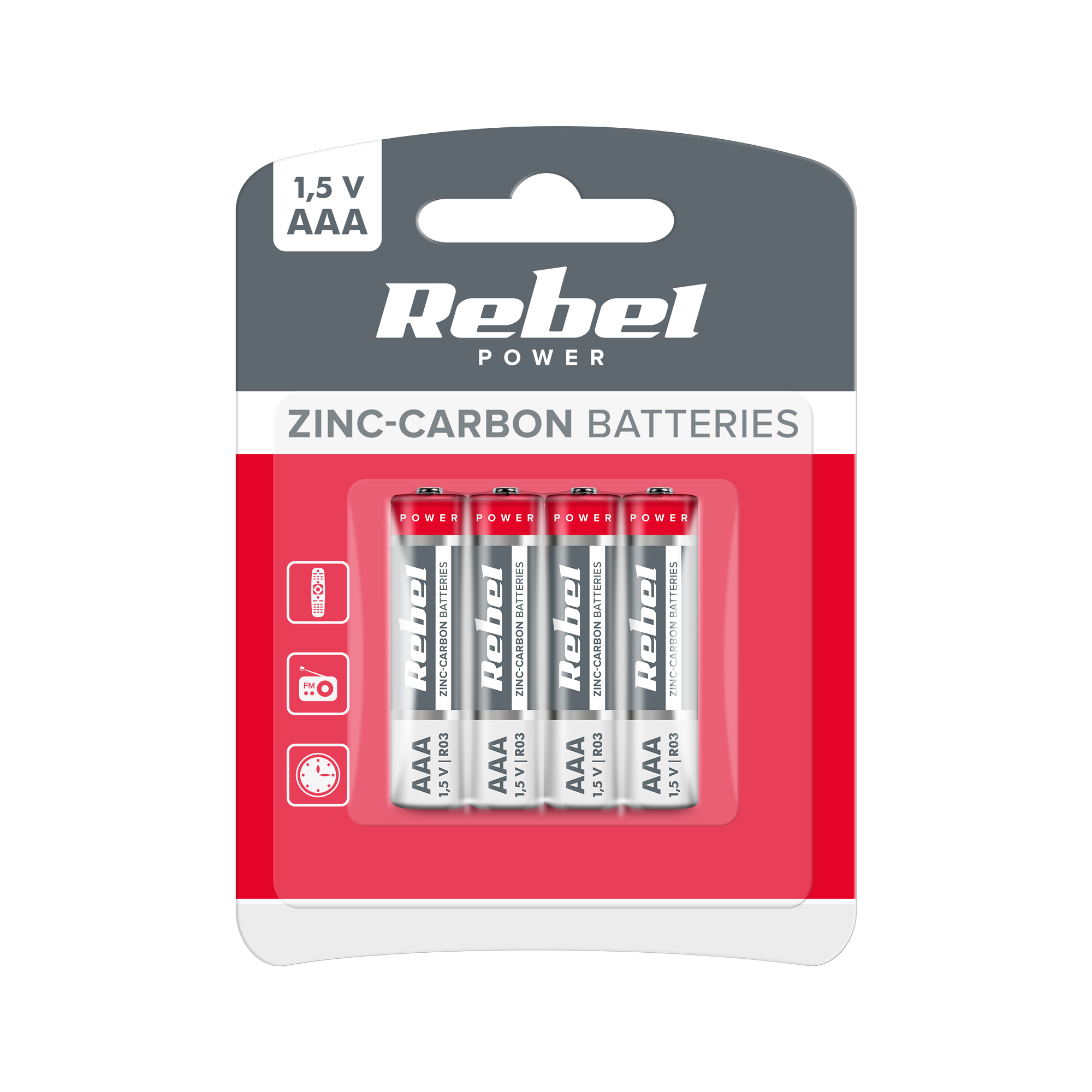 LEC-BAT0080B--Rozmiar: AAANapięcie: 1,5 VWysokość: 44,5 mmŚrednica: 10,5 mmZastosowanie:Urządzenia o niewielkim poborze energii (np.: piloty zdalnego sterowania, latarki diodowe, zegary ścienne) 