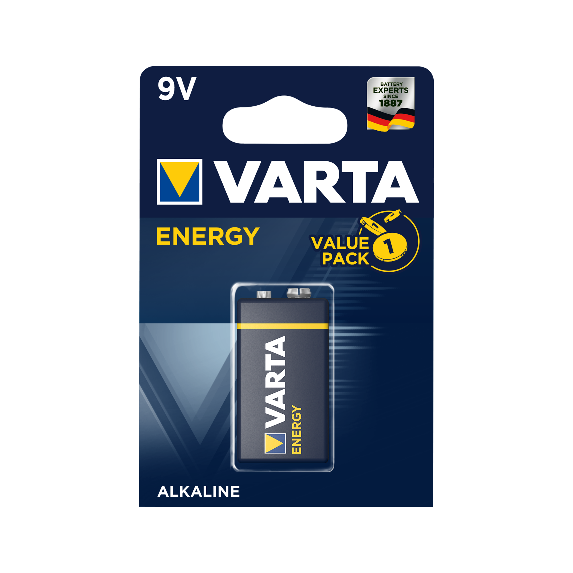 LEC-BAT0235--Bateria alkaliczna VARTA 9V ENERGY 1szt./bl.