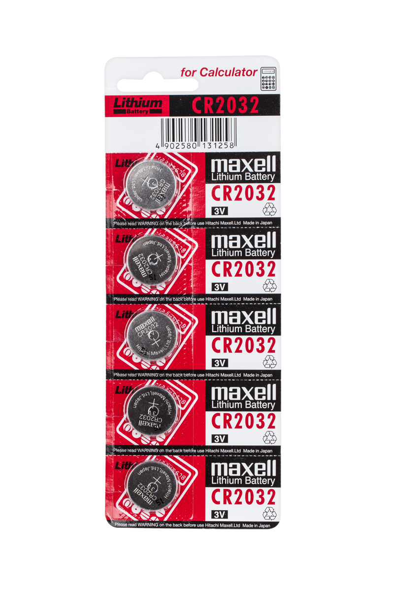 LEC-BAT0282--Bateria MAXELL CR2032 5szt./blist.