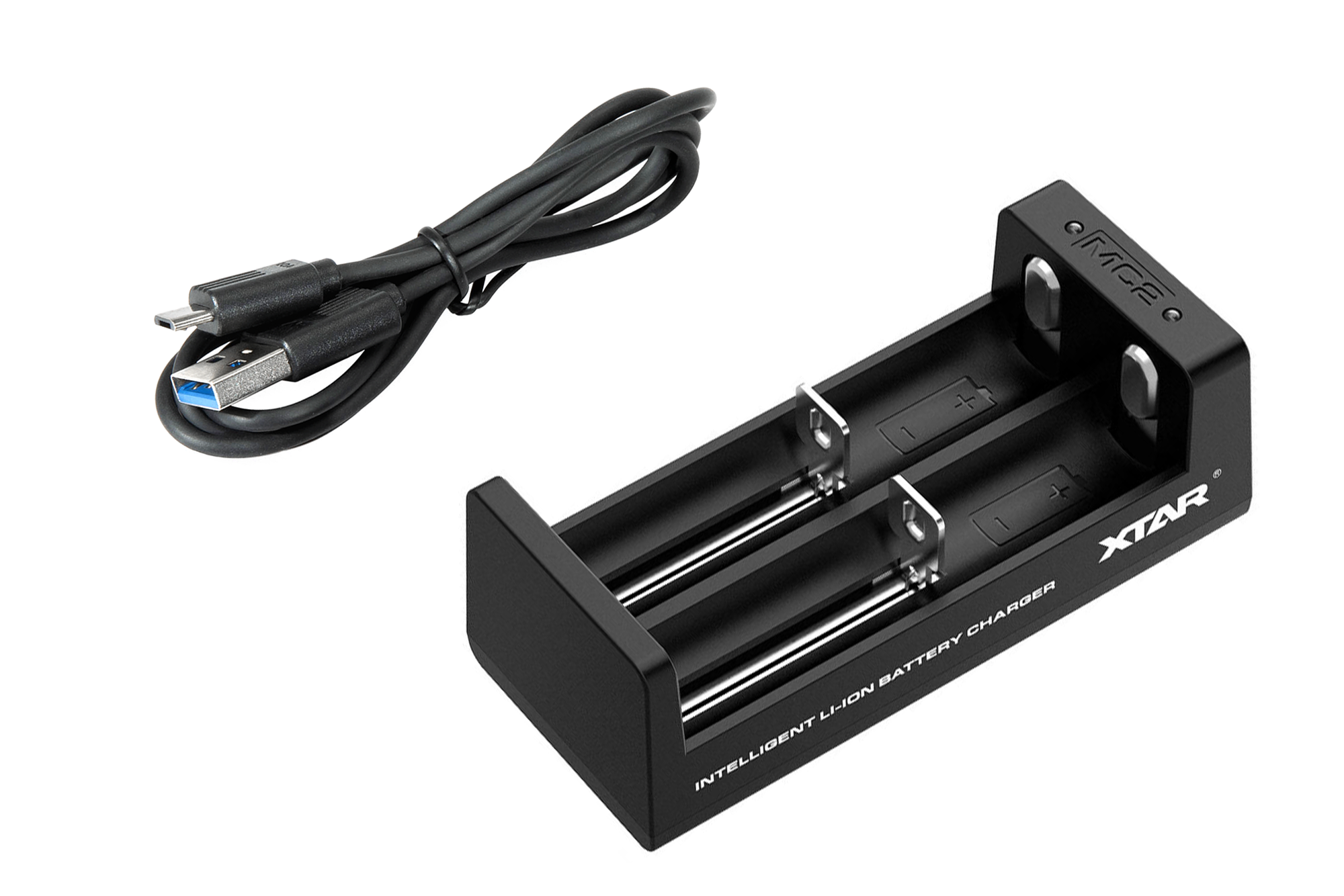 LEC-BAT1144--Ładowarka do akumulatorów 18650 XTAR MC2