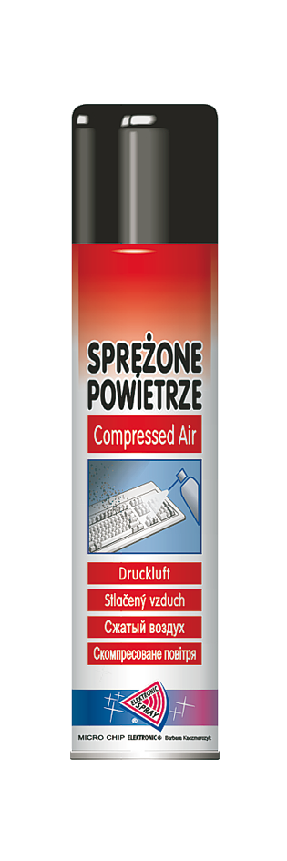 LEC-CHE0106-300P--Sprężone powietrze 300ml.-palne MICROCHIP ART.014
