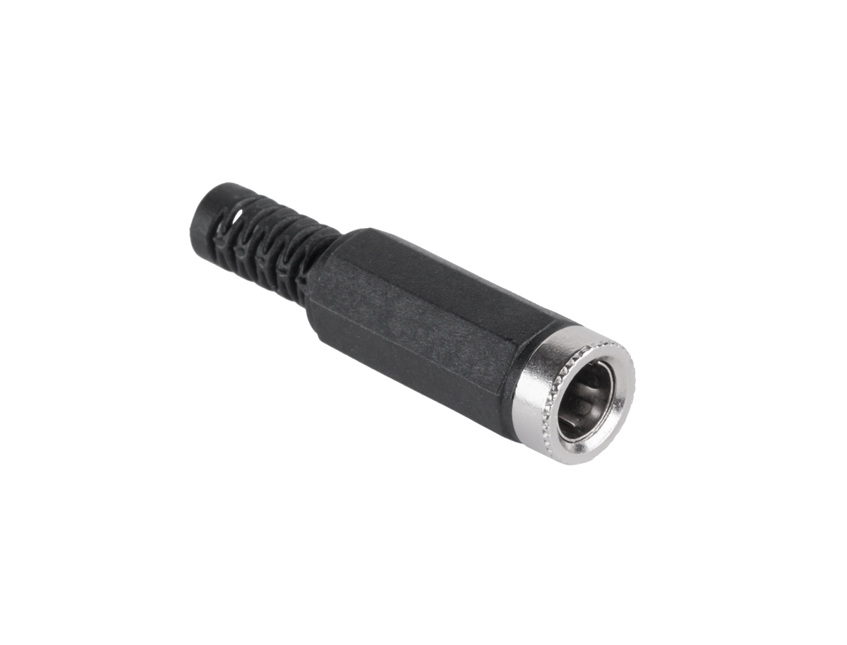 LEC-GNI0111-1.1--Gniazdo DC 2.1/5.5 na kabel Cabletech