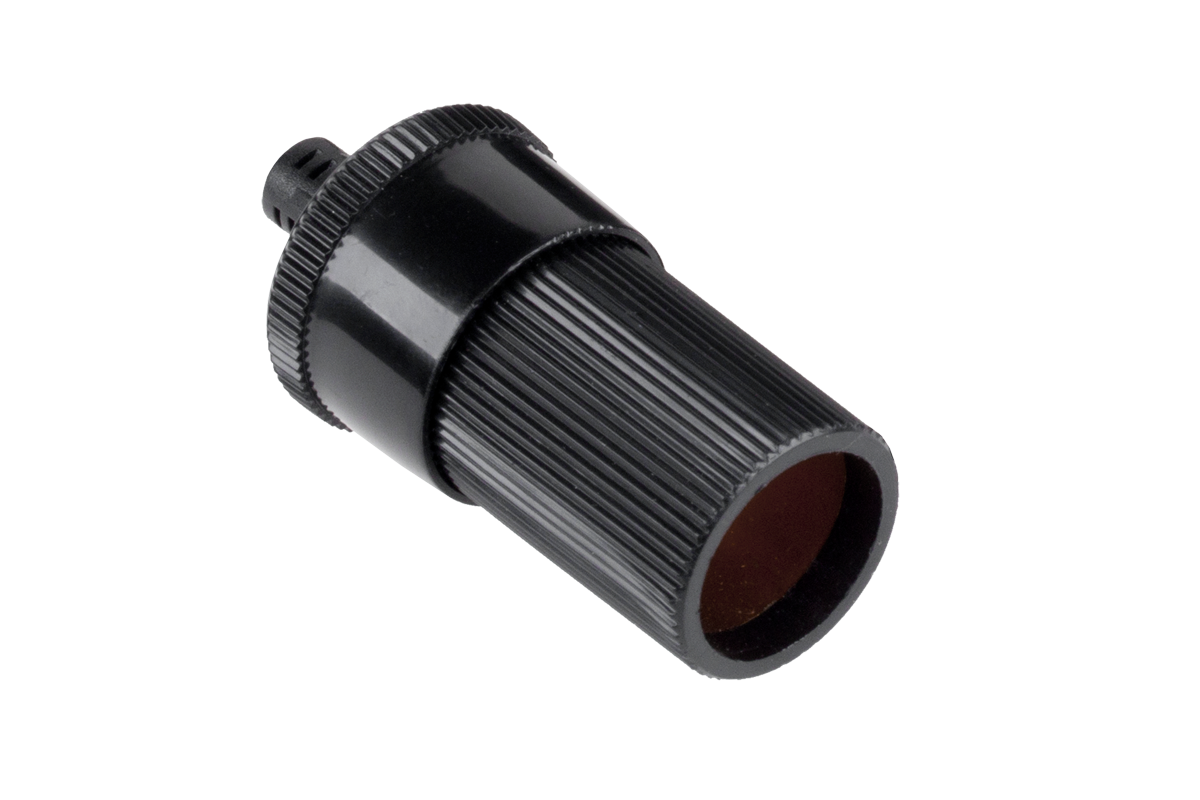 LEC-GNI0148--Gniazdo zapalniczki na kabel, plastikMin. zamówienie: 10szt.Max. obciązenie 8A